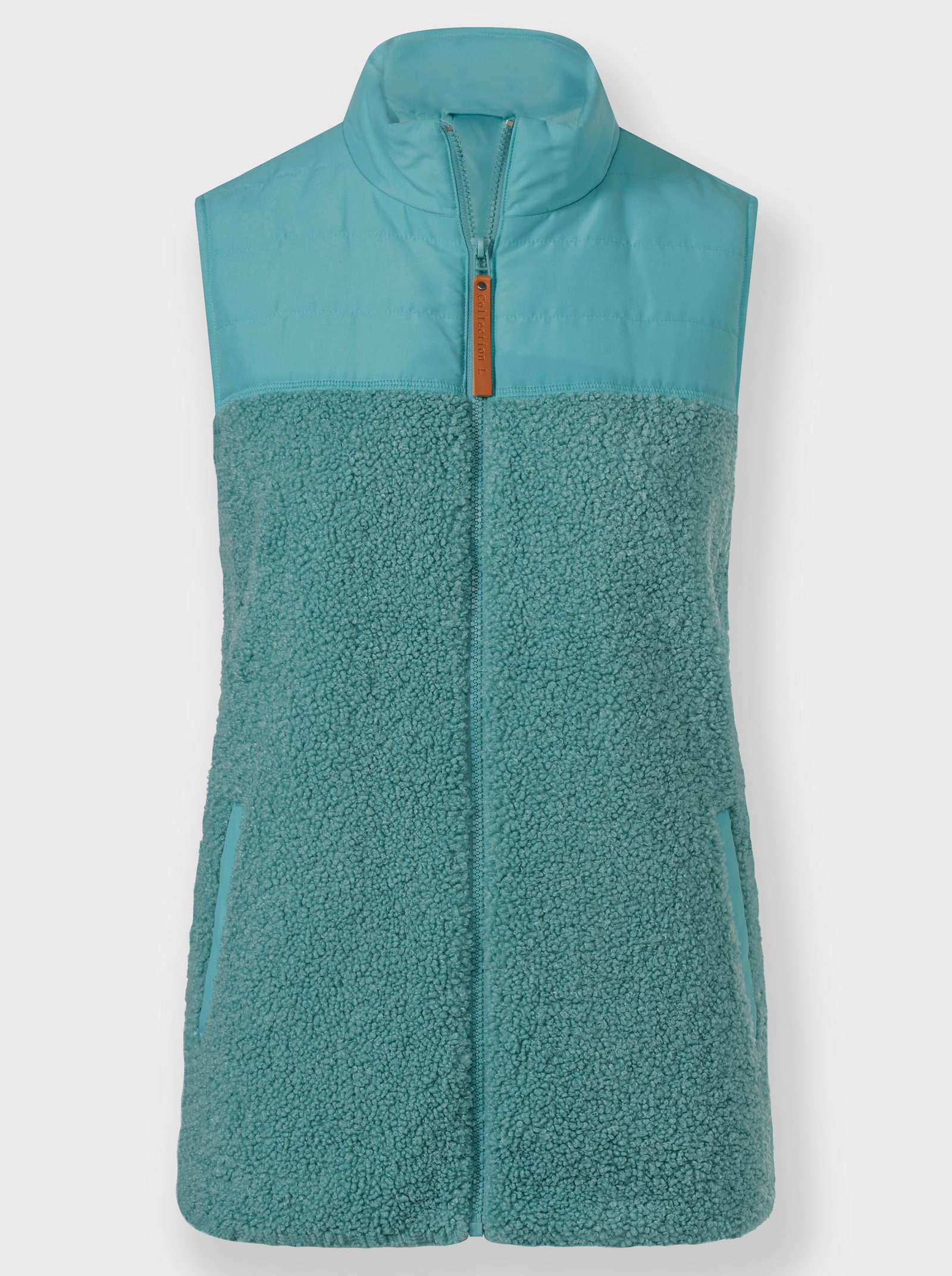 Weste mit Stehkragen - ozean