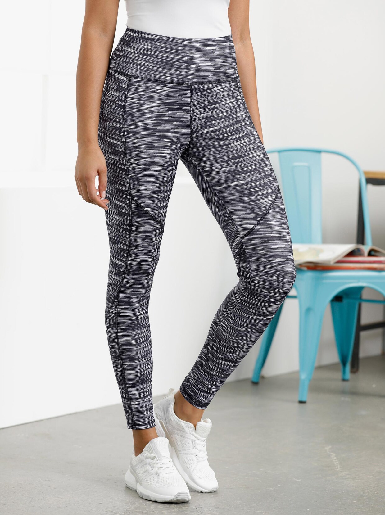 Catamaran Sports Sporthose - schwarz-meliert