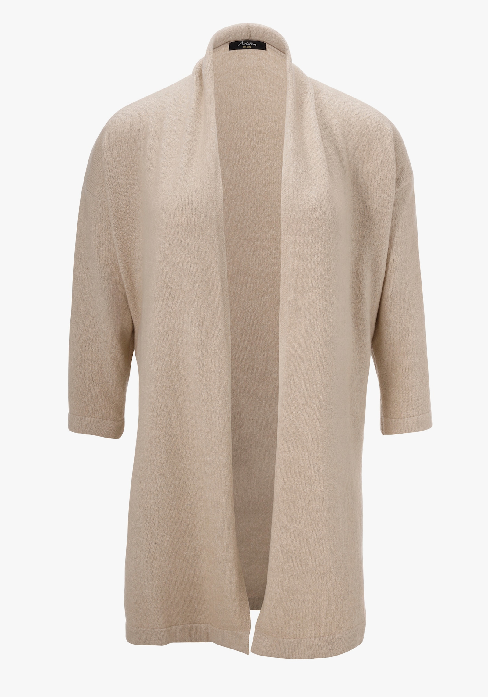 Aniston PLUS Strickjacke - beige meliert
