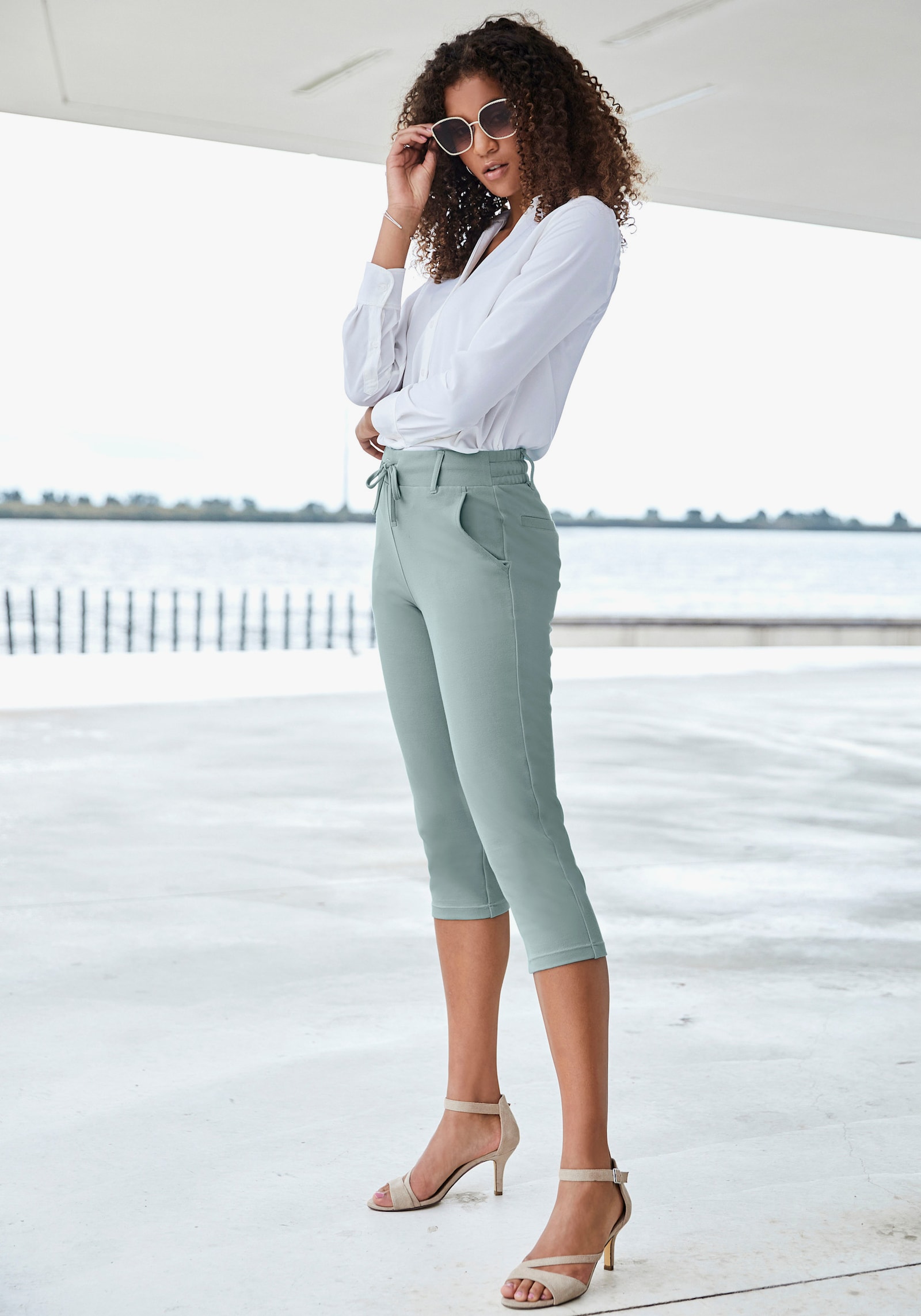 LASCANA Caprilegging - mint
