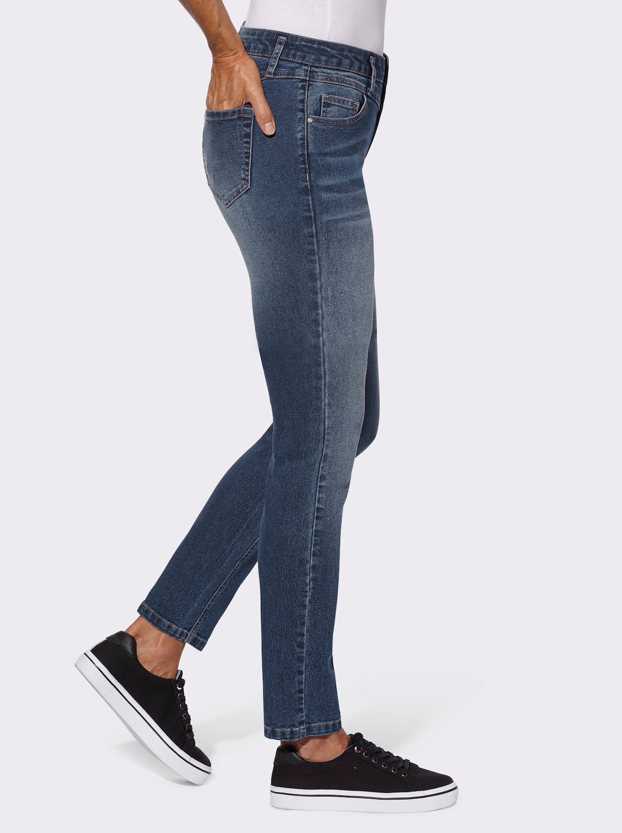 Jeans - blue-stone-washed
