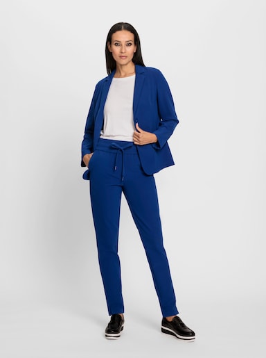 heine Hosenanzug mit breitem Rundum-Dehnbund - royalblau