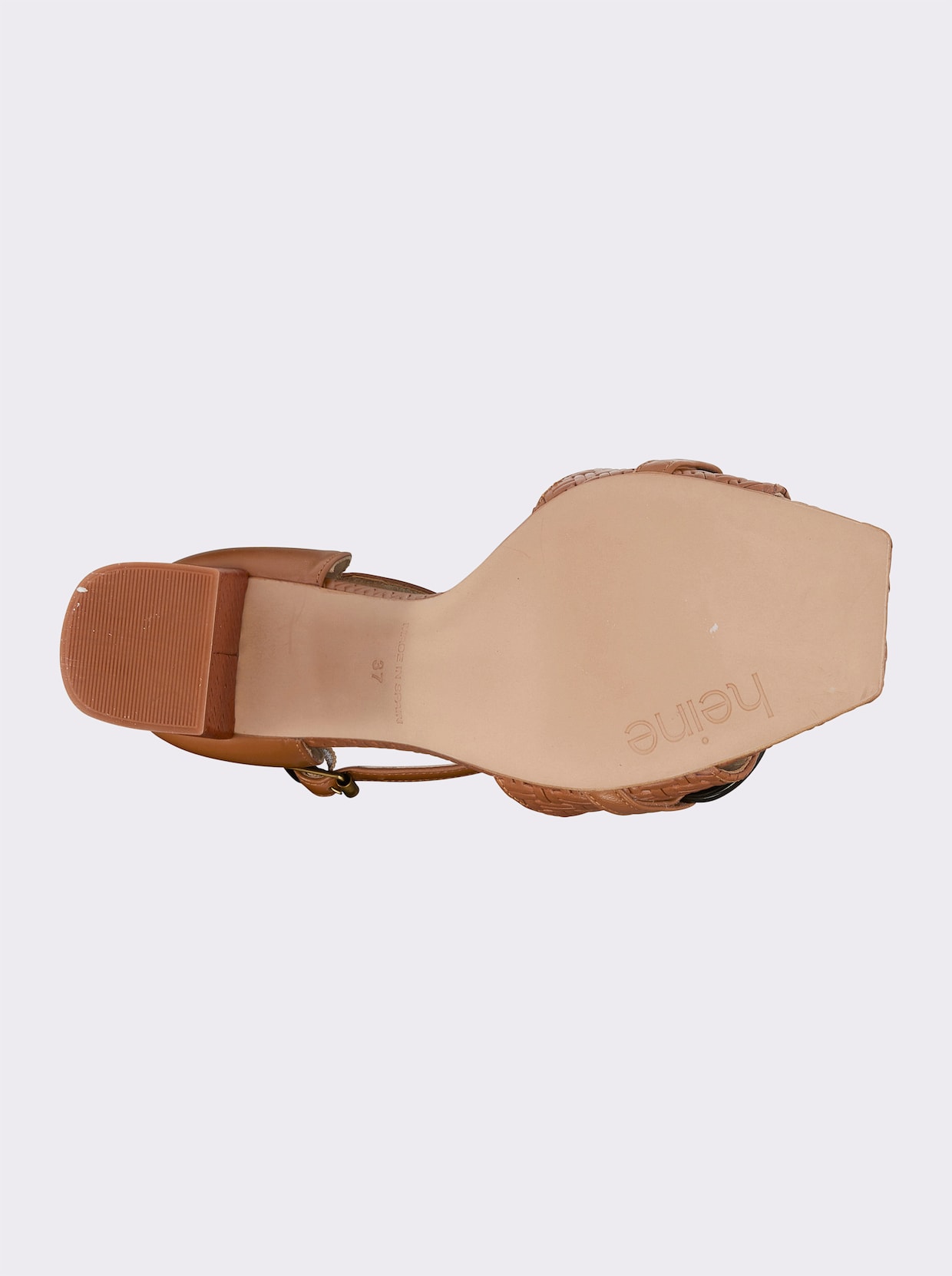 heine Sandalen - cognac