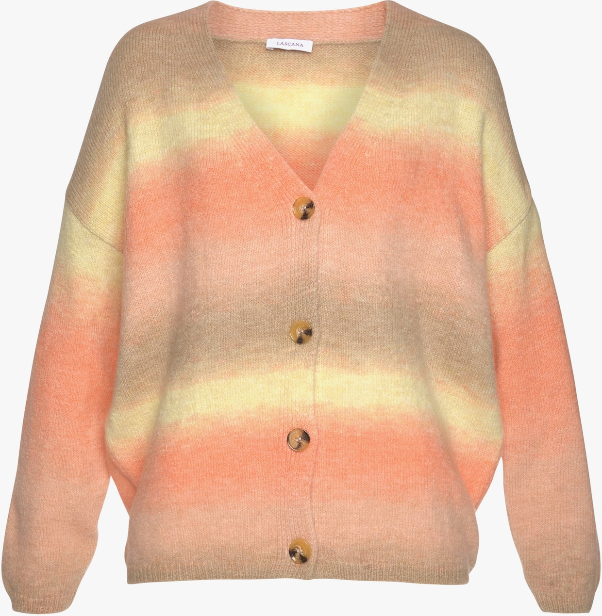 LASCANA Vest - apricot/geel/bruin