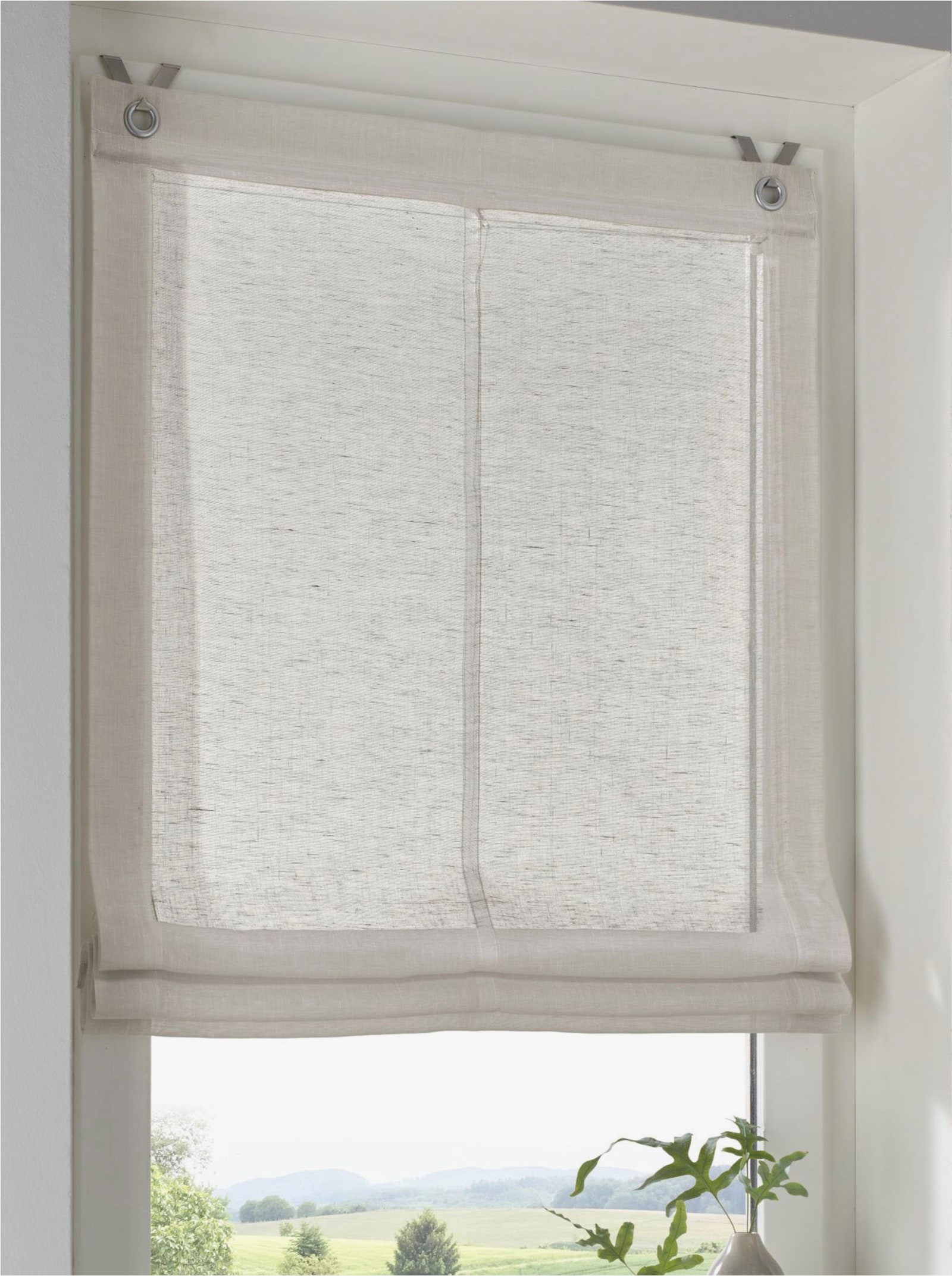 heine home Raffrollo - taupe