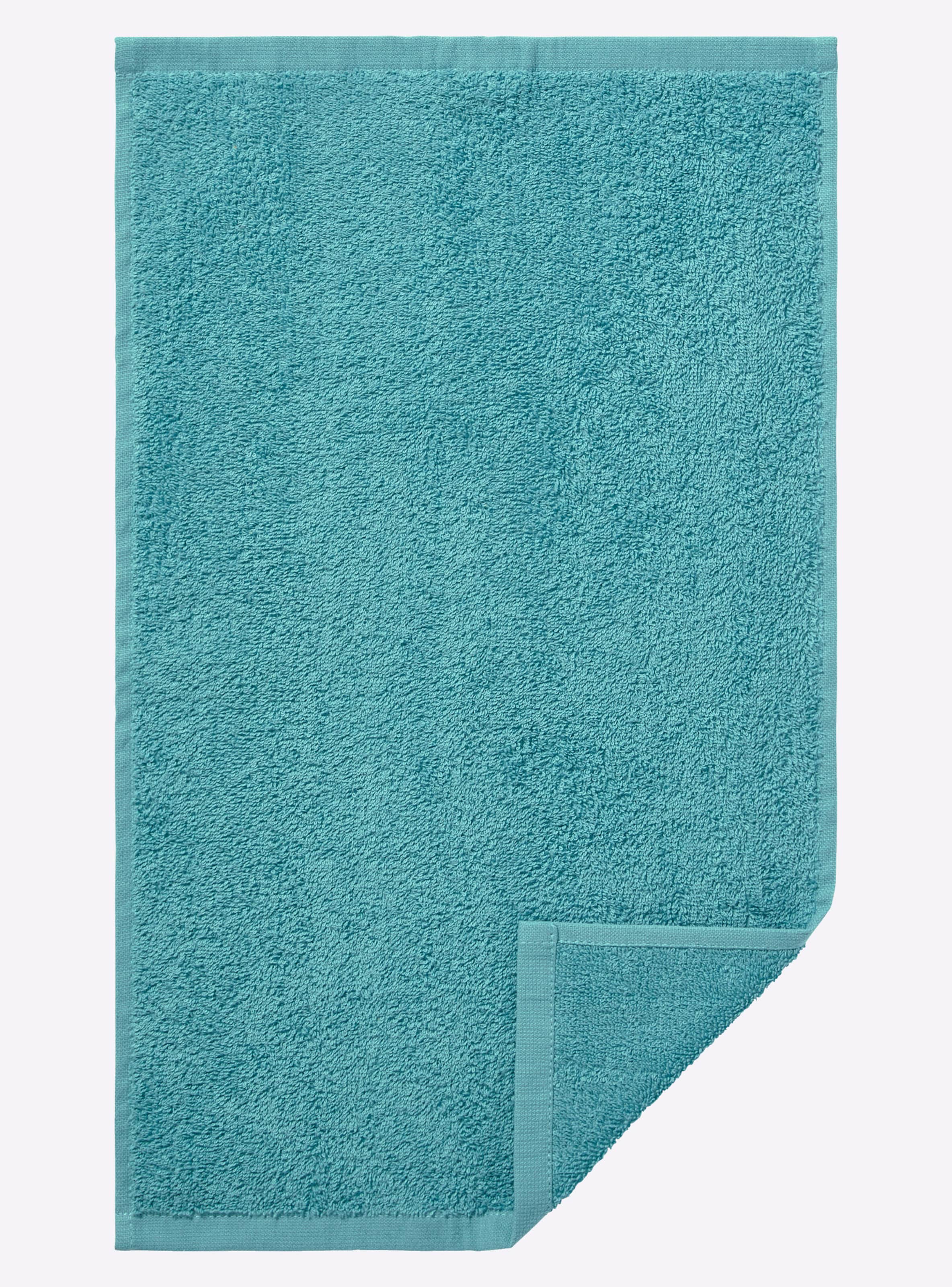 Hand von  günstig Kaufen-Handtuch in ozean von wäschepur. Handtuch in ozean von wäschepur <![CDATA[Flauschiges und sehr hochwertiges Handtuch-Programm in vielen Farben. Auch als praktische, preiswerte Sparsets erhältlich!]]>. 
