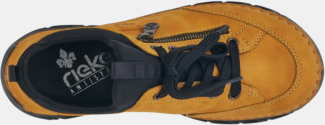 Rieker Slip-On Sneaker - gelb-schwarz