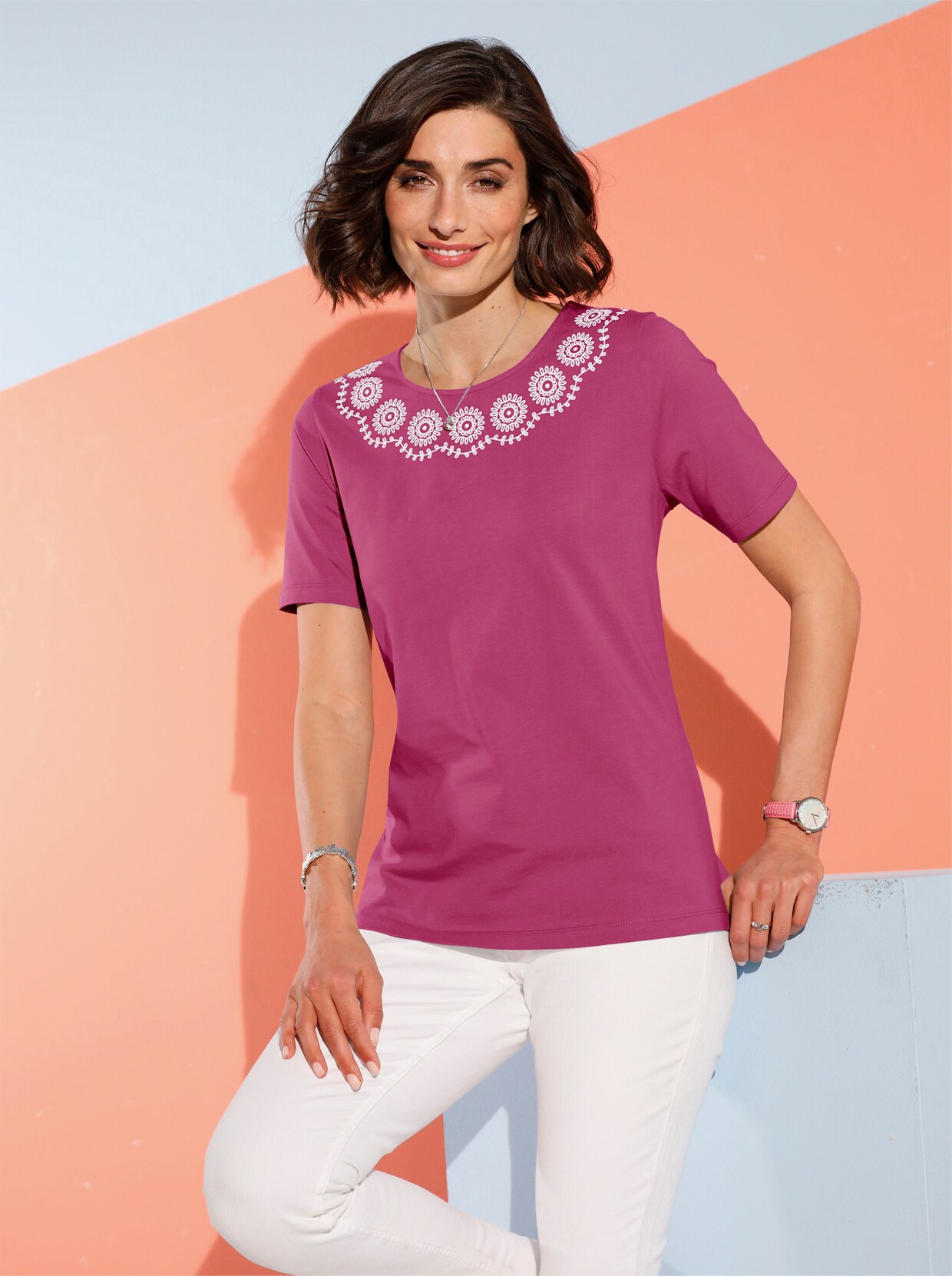 T-Shirt - fuchsia