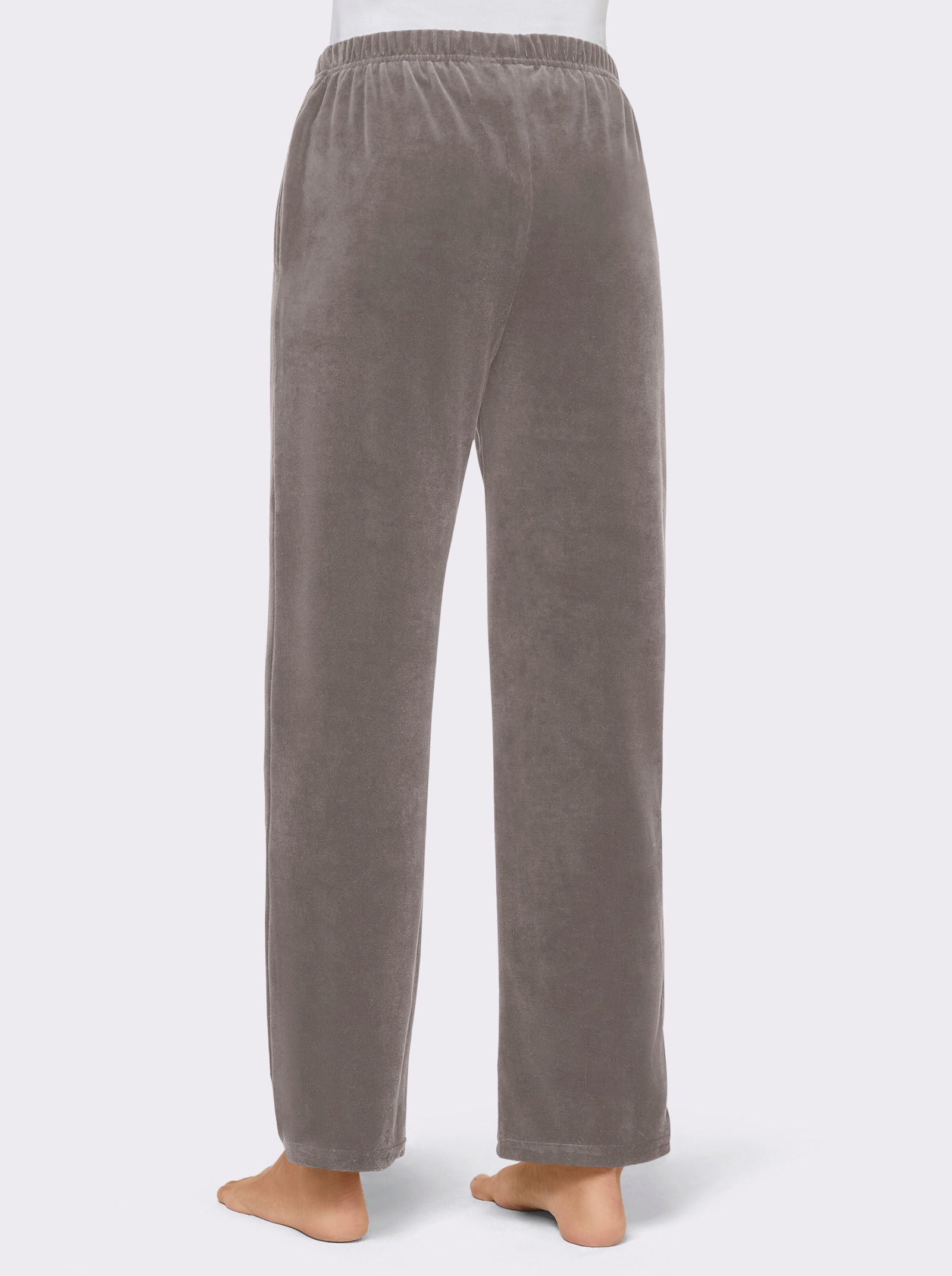 feel good Nickihose mit Schlitz am Bein - grau