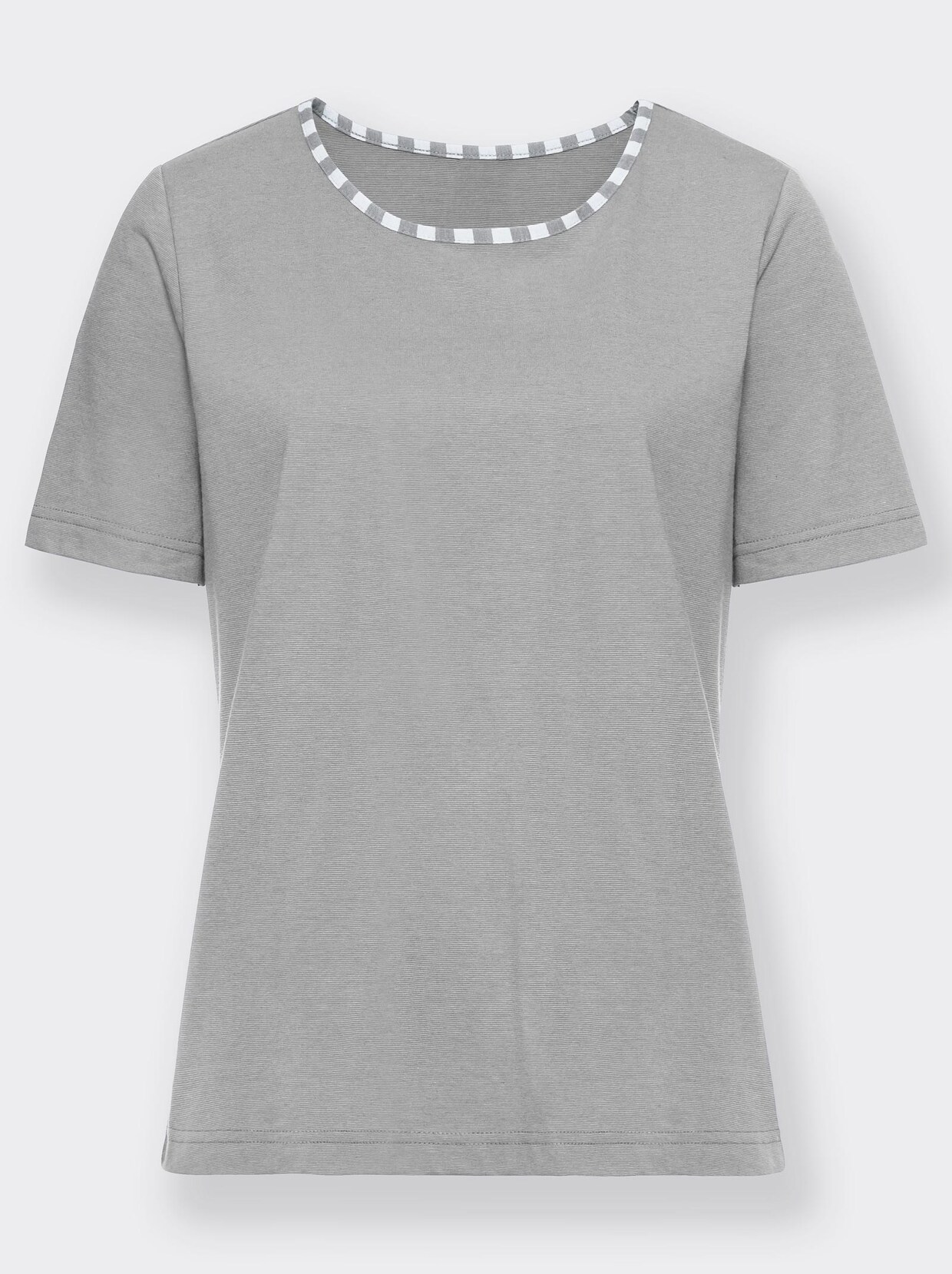 wäschepur Shirt - grau-meliert