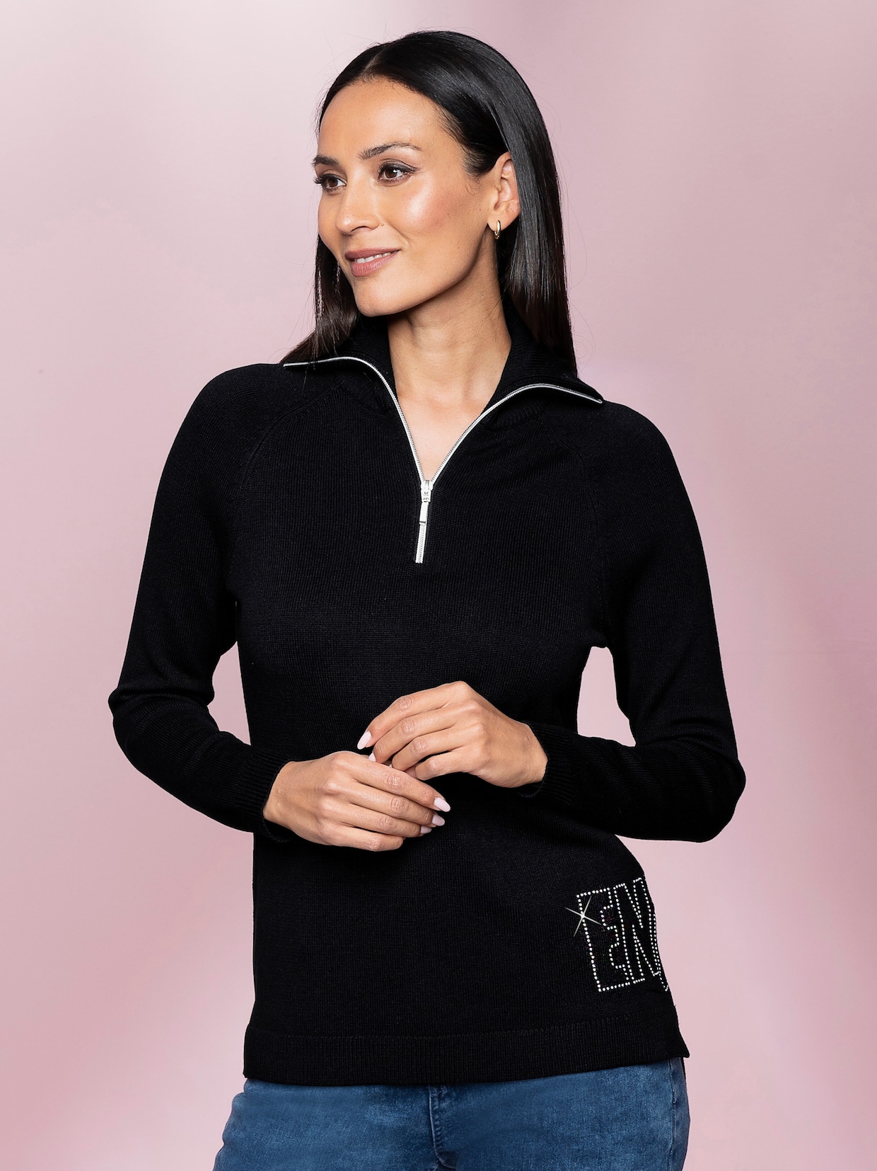 heine Pullover - zwart