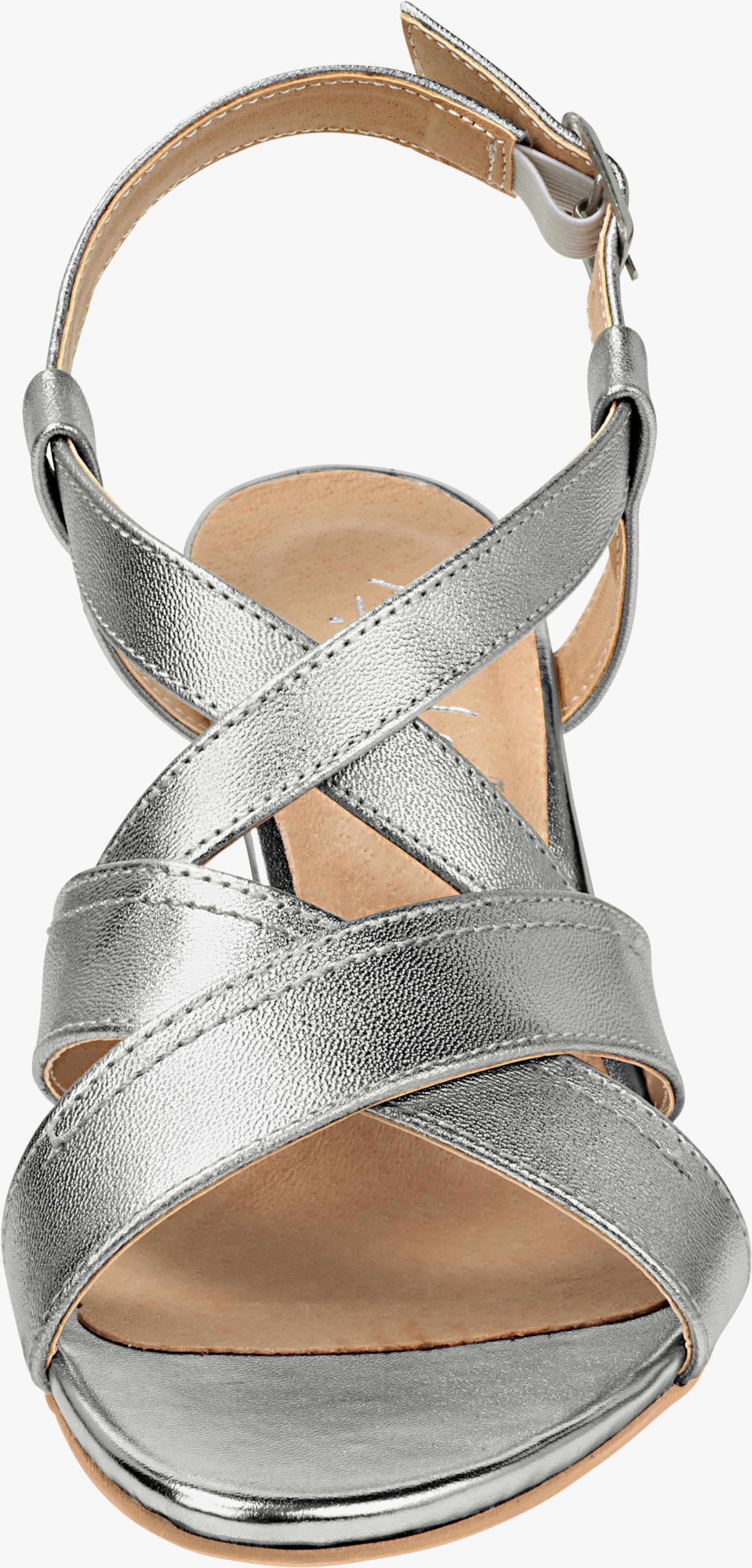 Andrea Conti sandaaltjes - zilverkleur