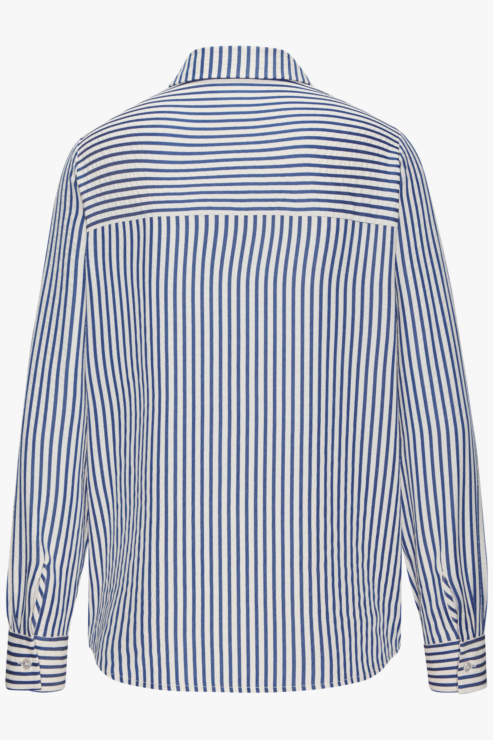 Vivance Hemdbluse - creme-blau gestreift