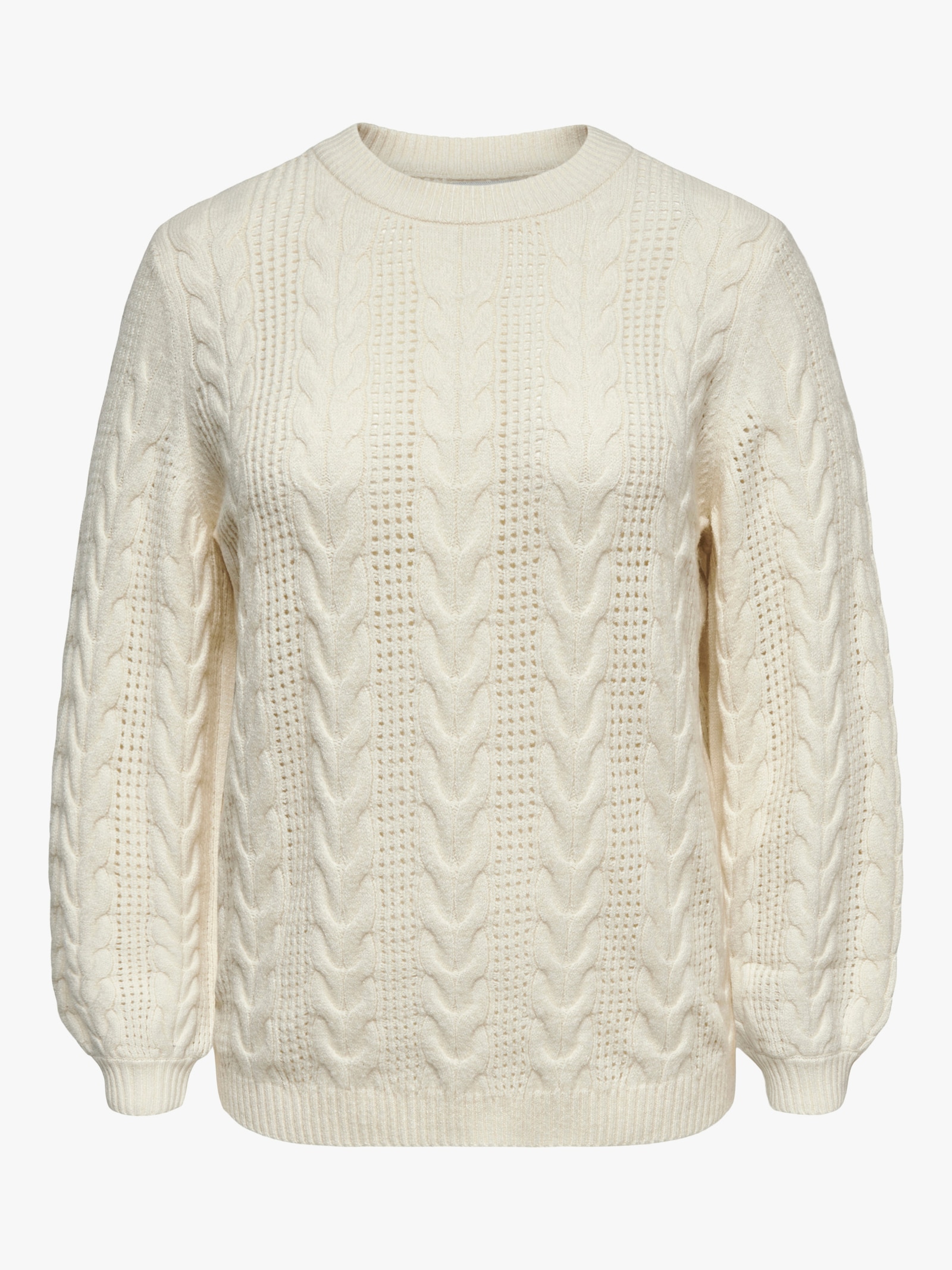 ONLY CARMAKOMA Strickpullover - whitecap gray