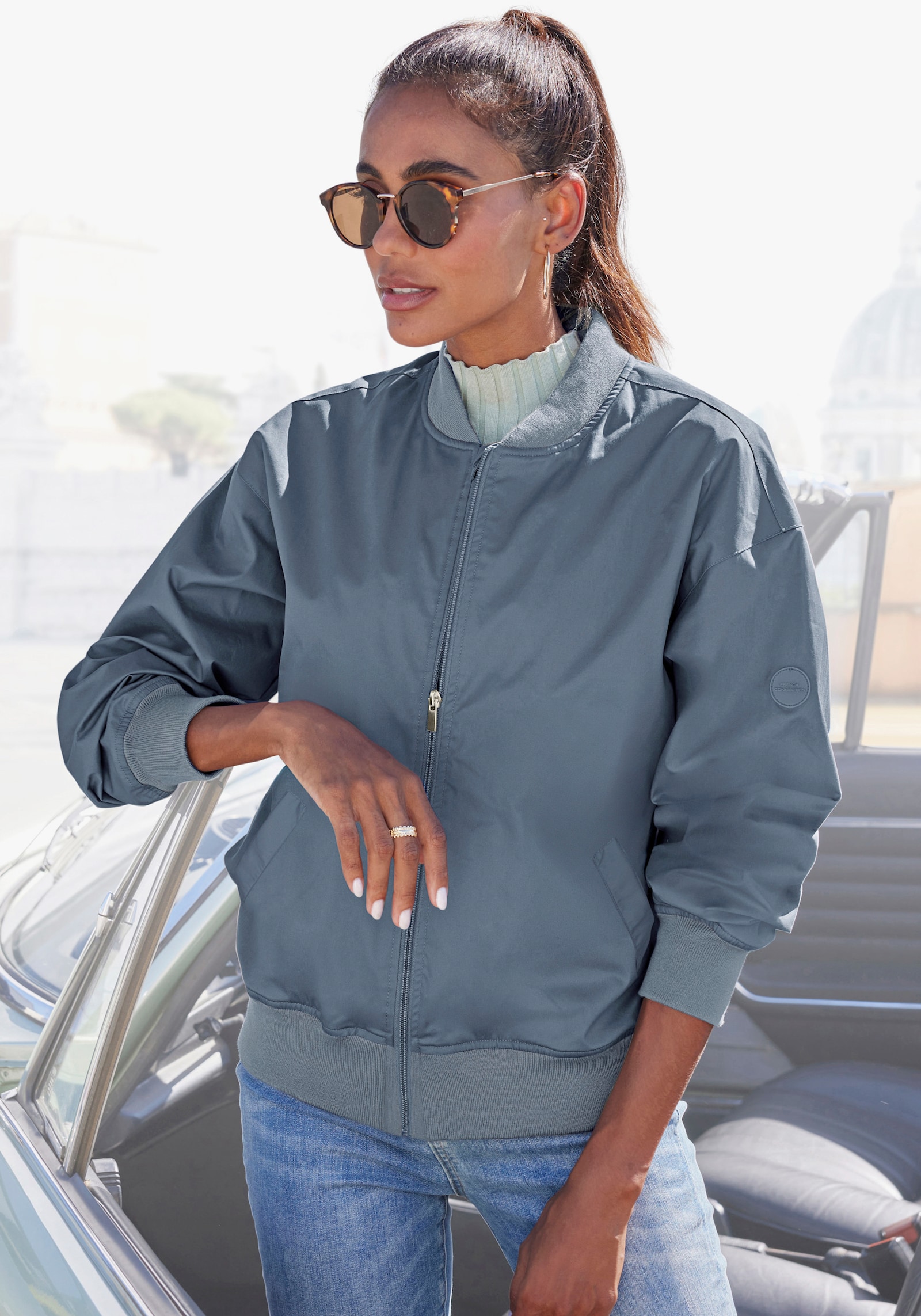 French Connection Blouson - blau