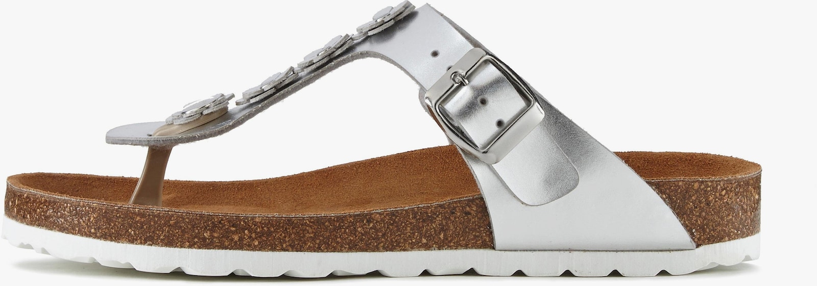 LASCANA Zehentrenner - silberfarben