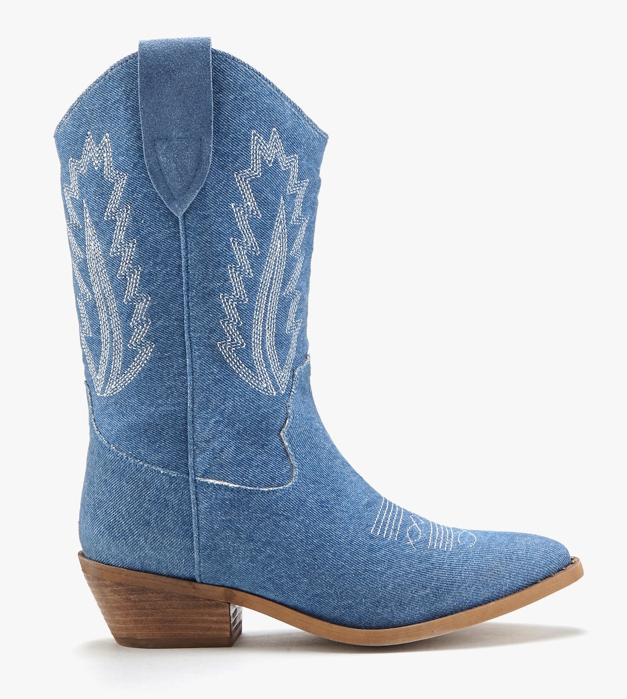 LASCANA Cowboylaarzen - denimblauw