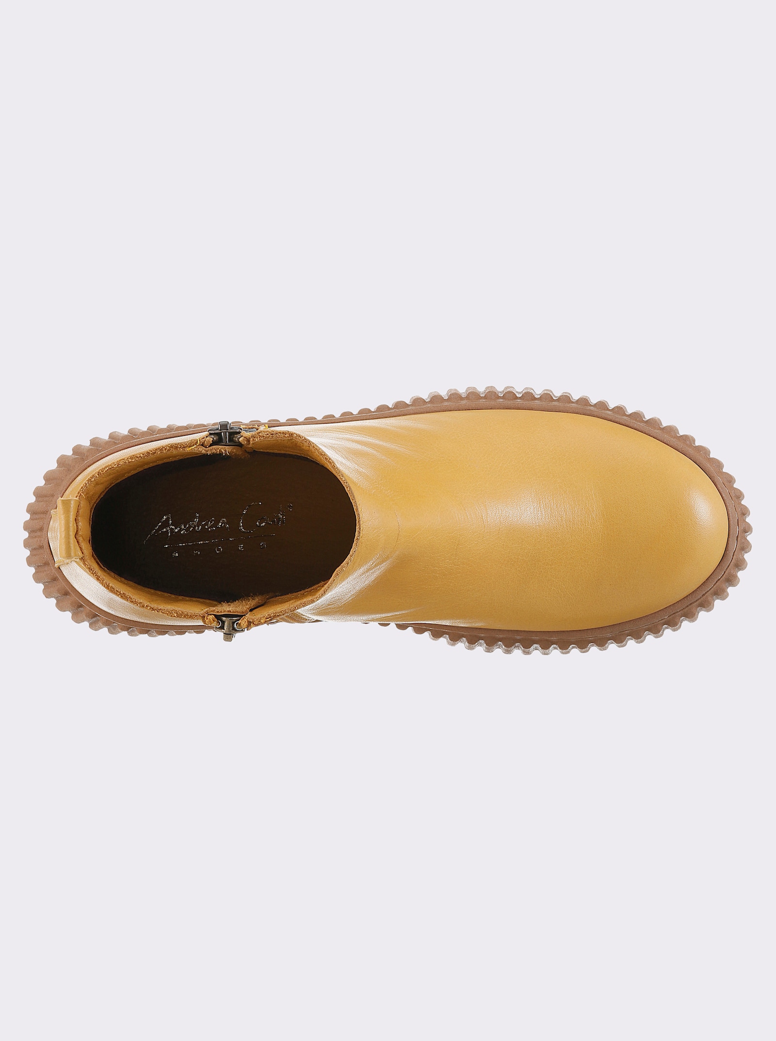 Stiefelette - senfgelb