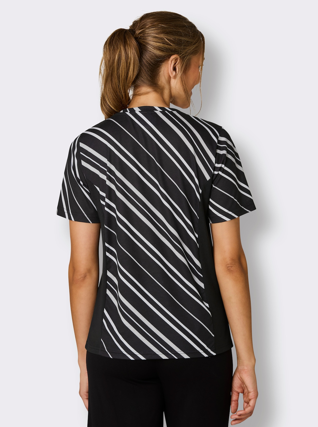 Catamaran Sports Funktionsshirt - schwarz-gemustert