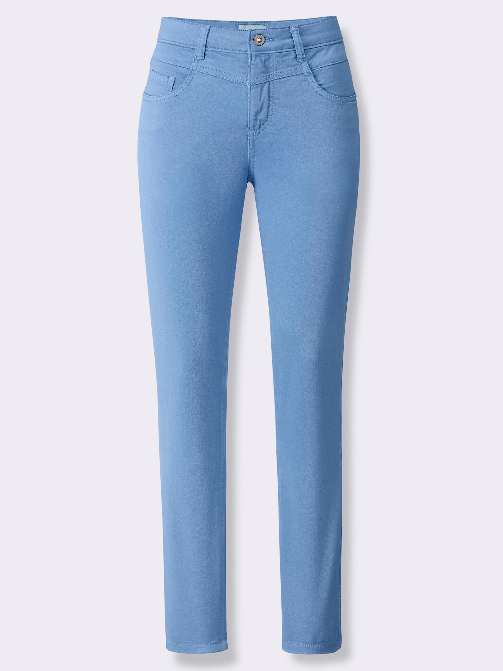 heine 7/8-Hose in 5-Pocket-Style - himmelblau