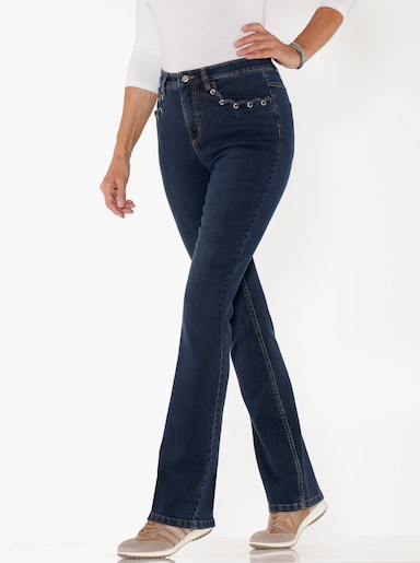 Bootcut-Jeans - dark blue