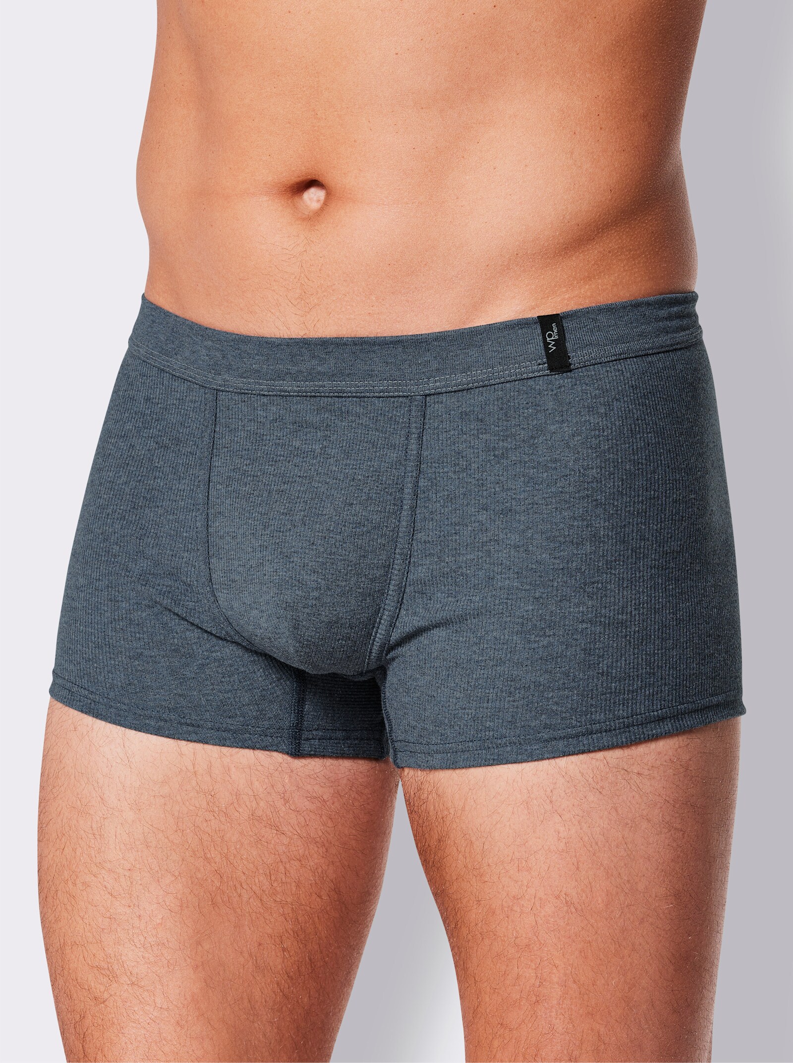 wäschepur men Broek - jeansblauw gemêleerd