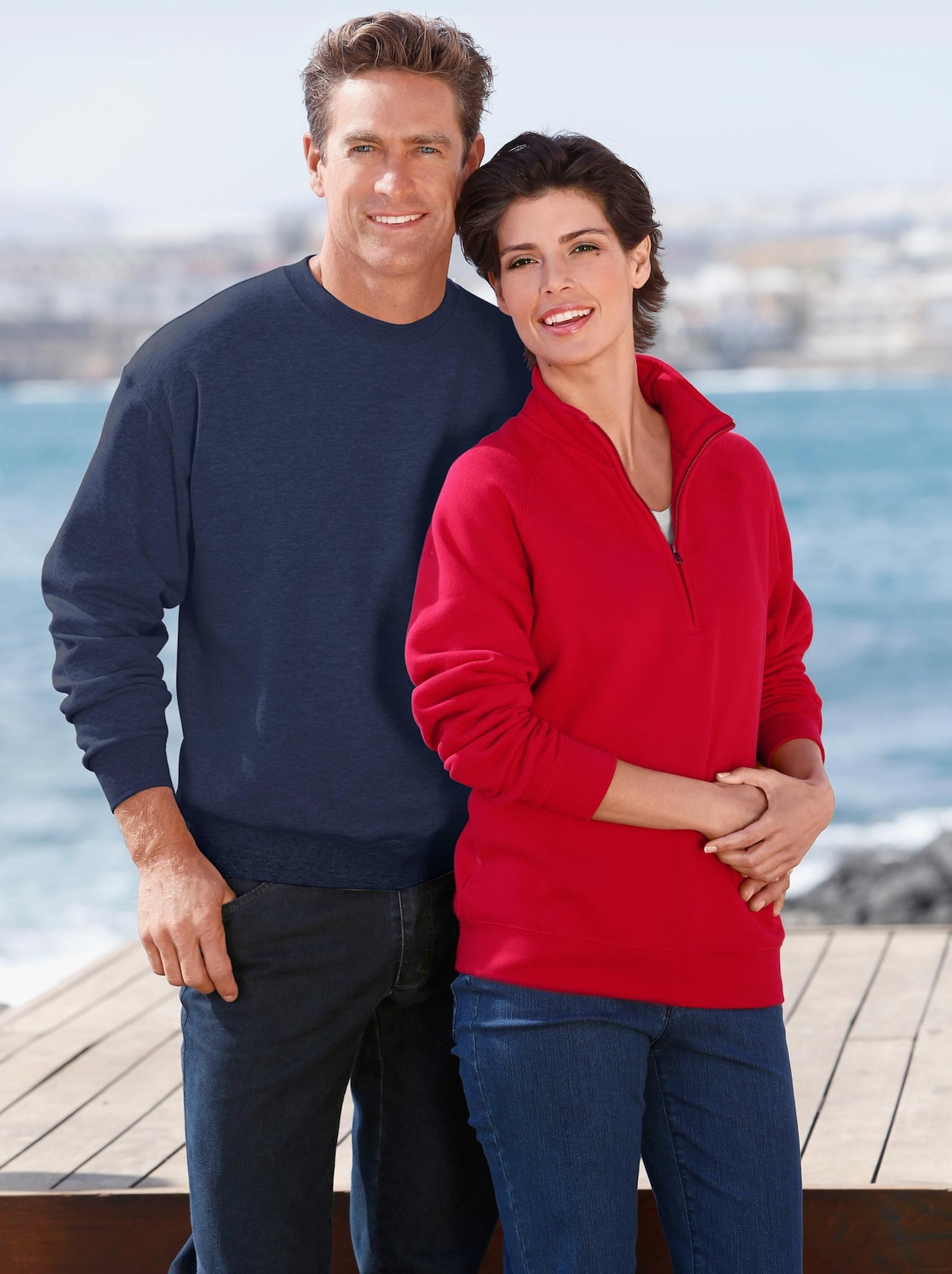 Fruit of the Loom Sweatshirt - dunkelblau