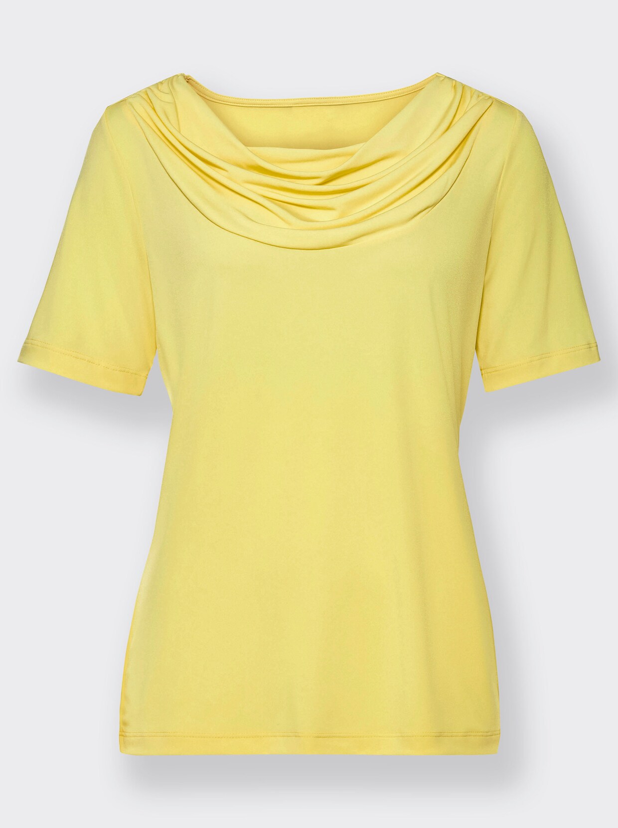 Wasserfallshirt - zitrone