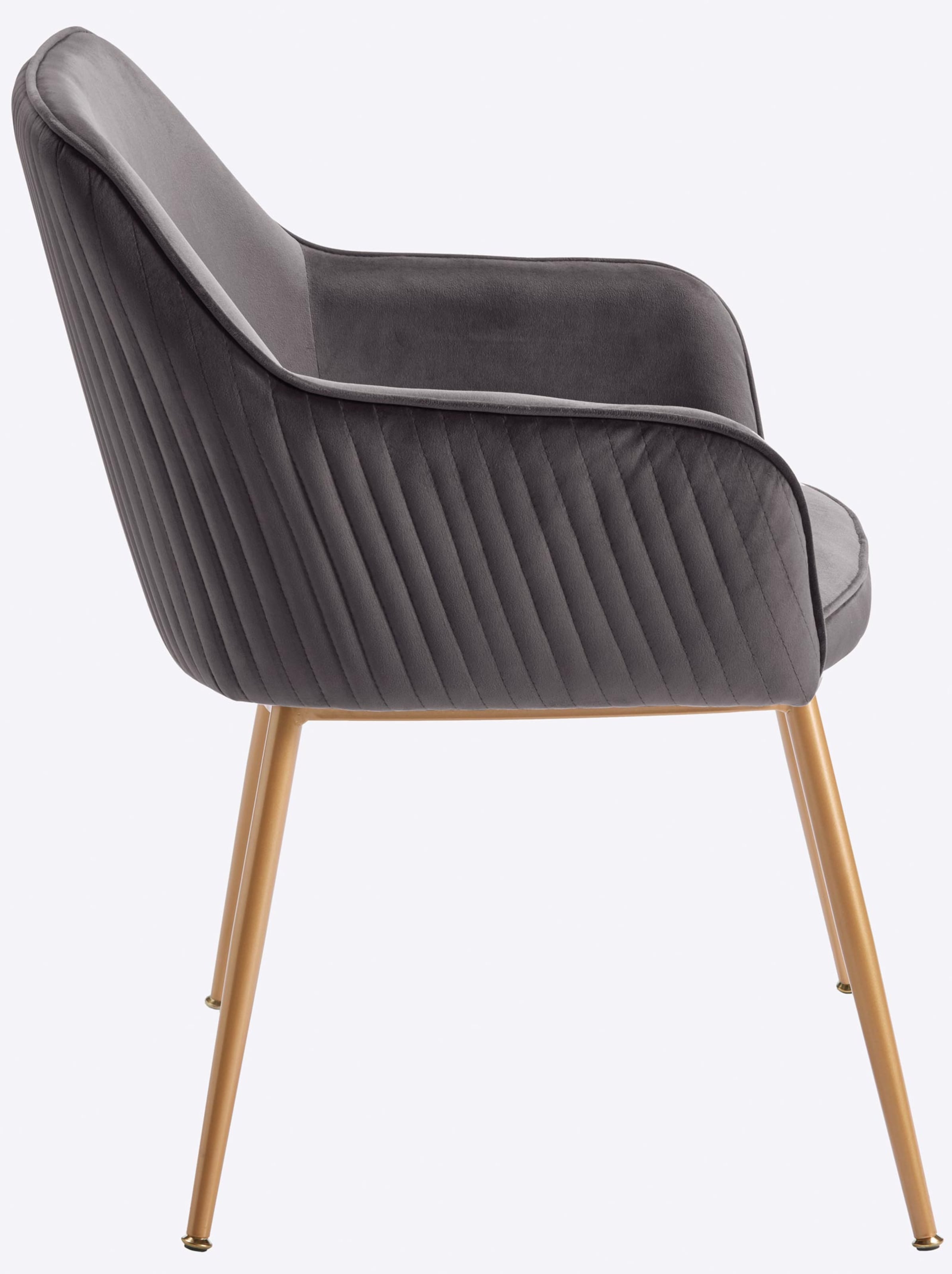 Möbel Esstische & Stühle heine home Stuhl in grau 