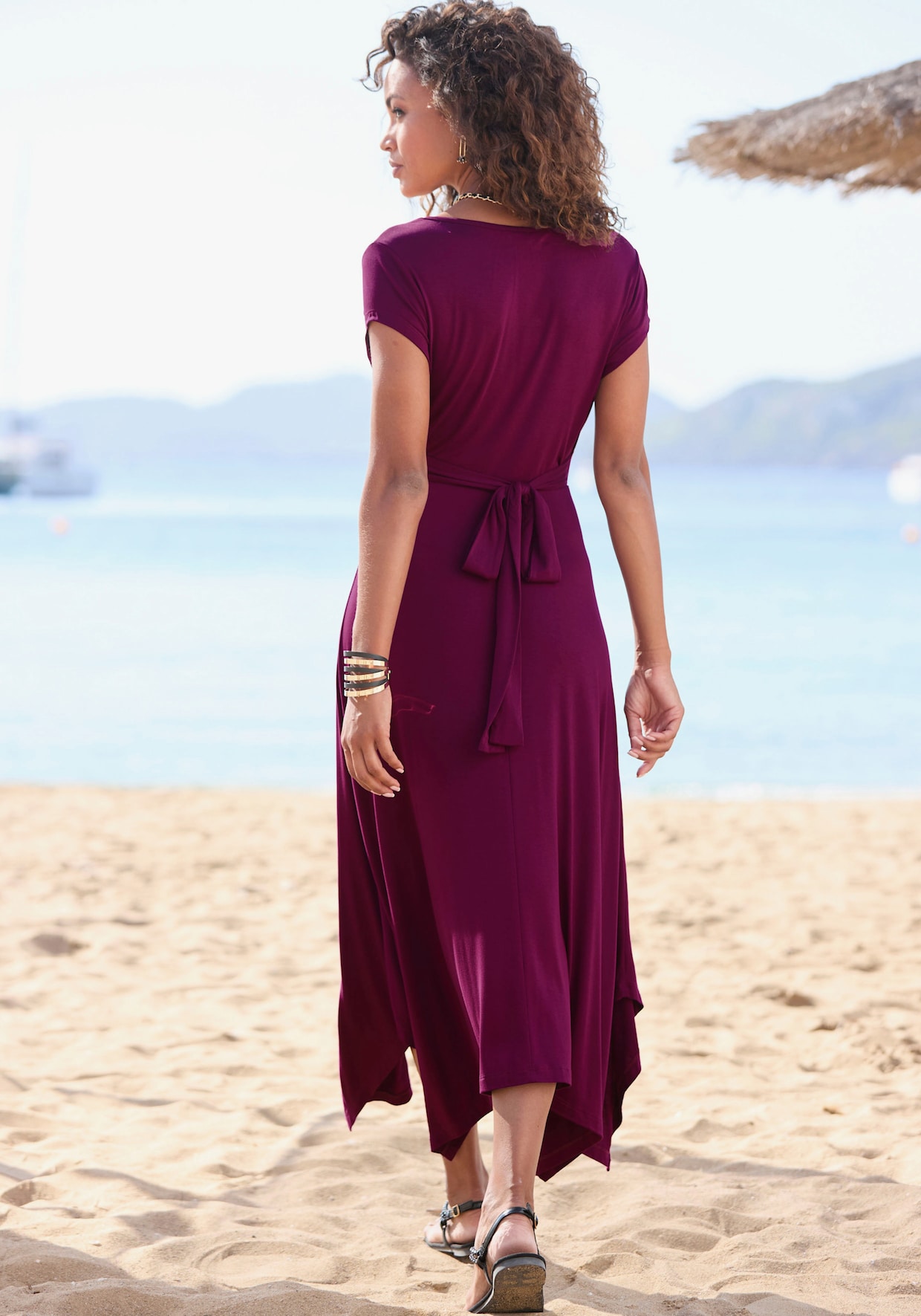 Beachtime Zomerjurk - paars