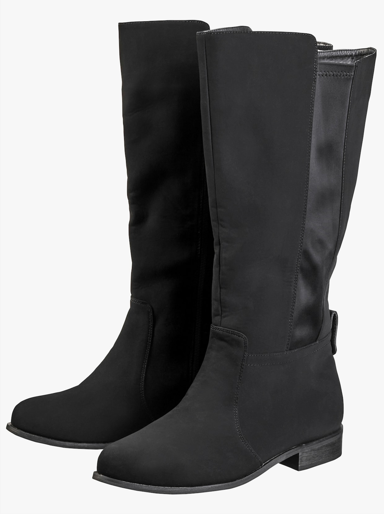 Weitschaftstiefel - schwarz