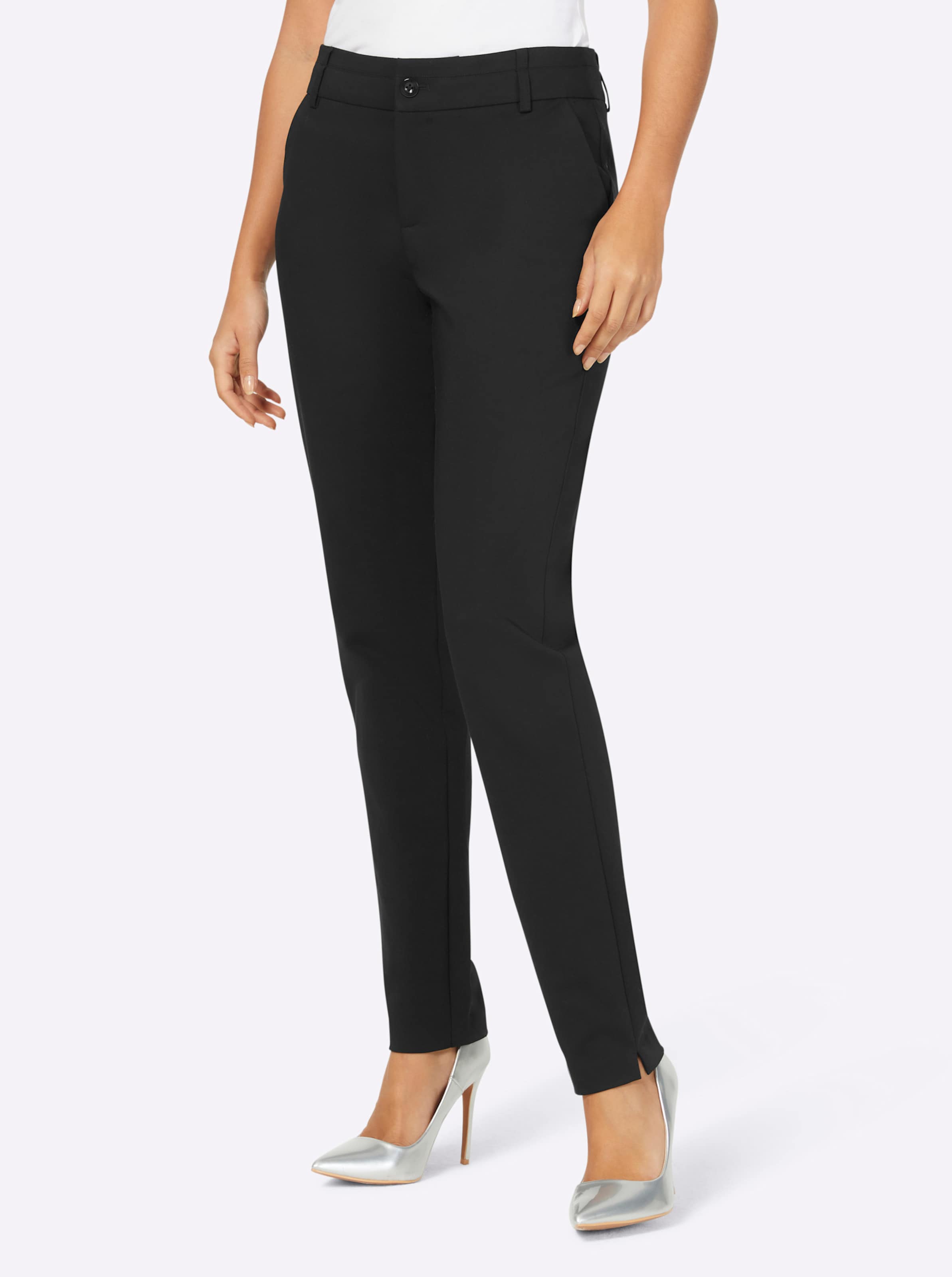 Sheego Damen Schwarz Hose - Bild 2