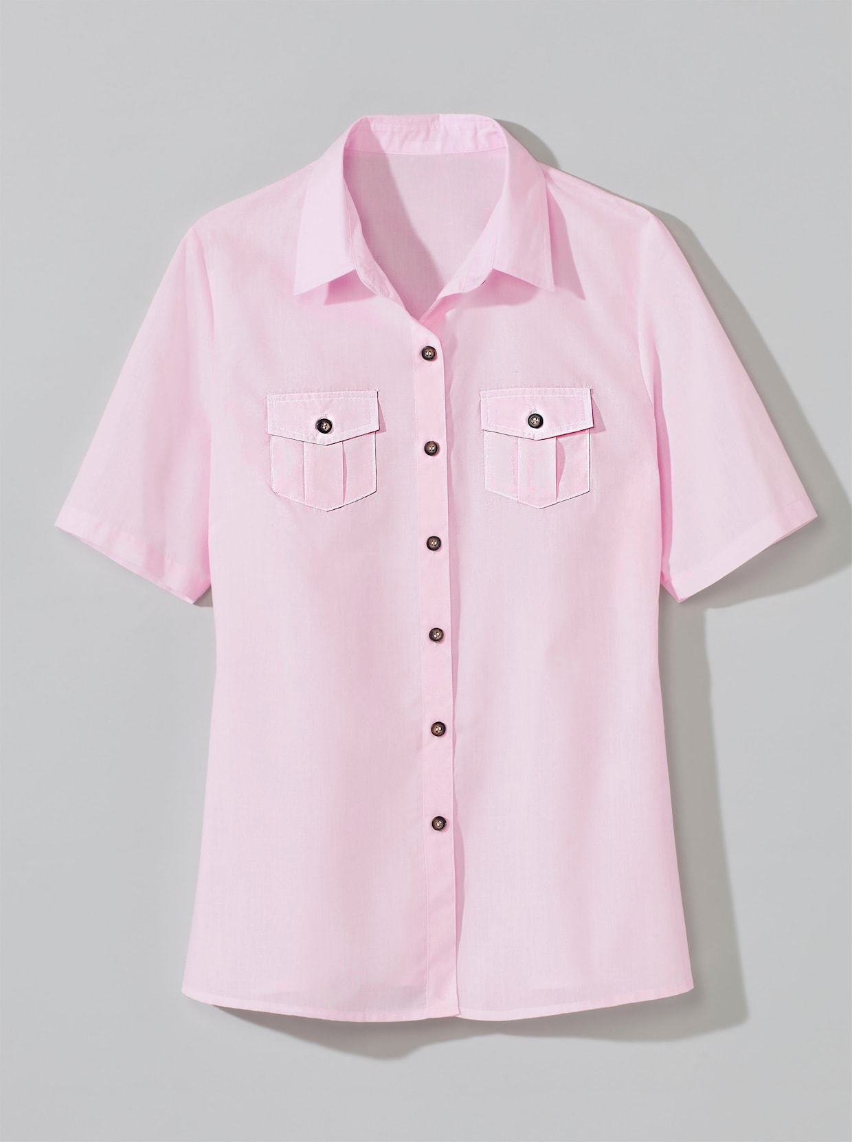 Overhemdblouse - roze