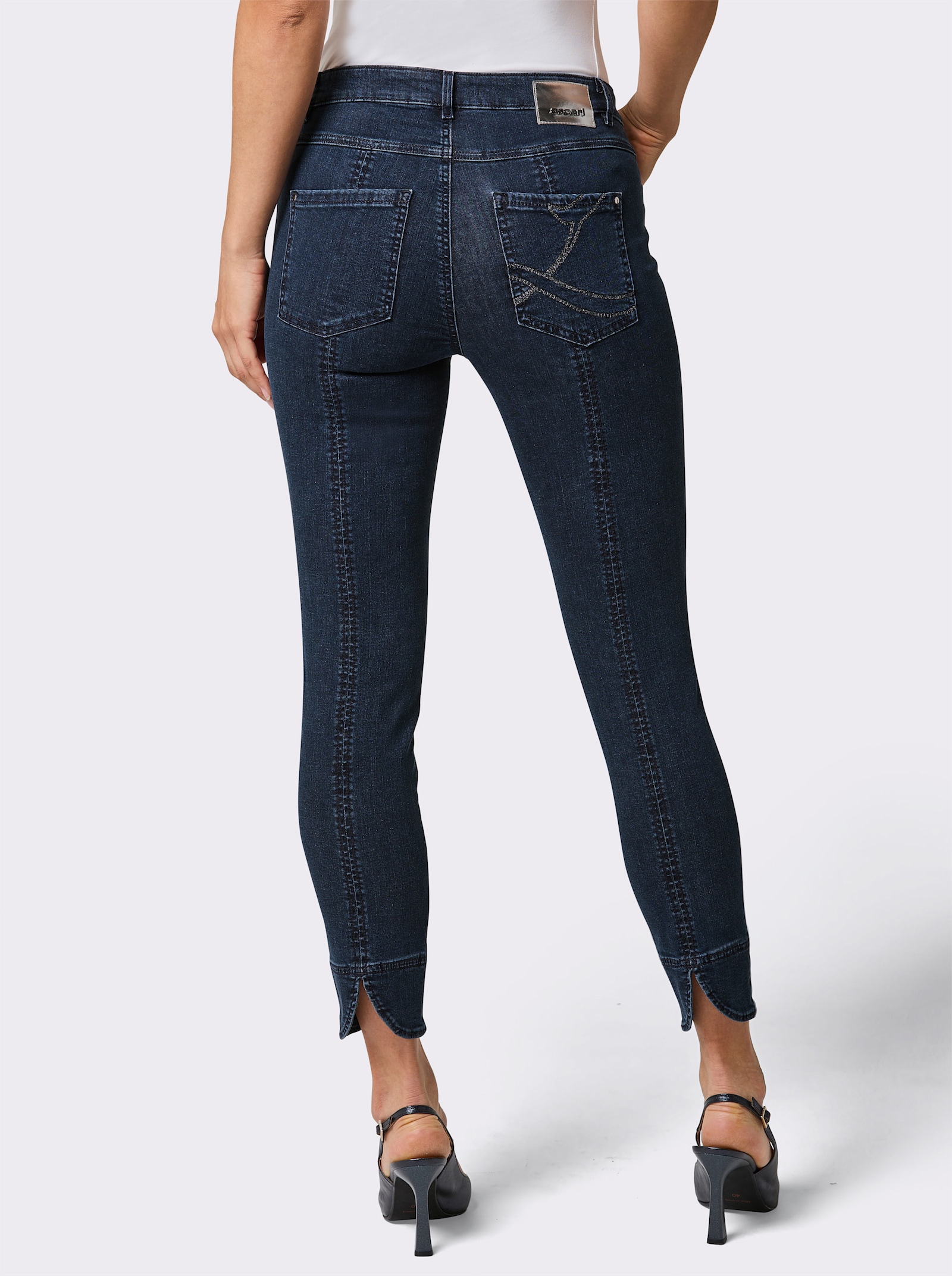 Ascari Jeans in Stretch-Denim-Qualität - dark blue