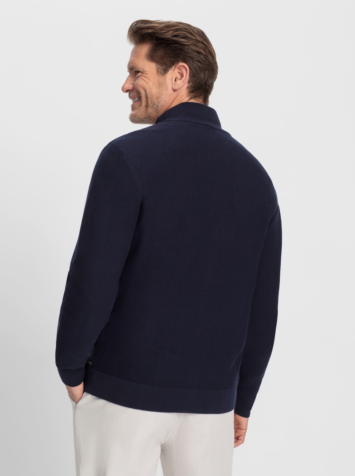 Marco Donati Feinstrickjacke - marine