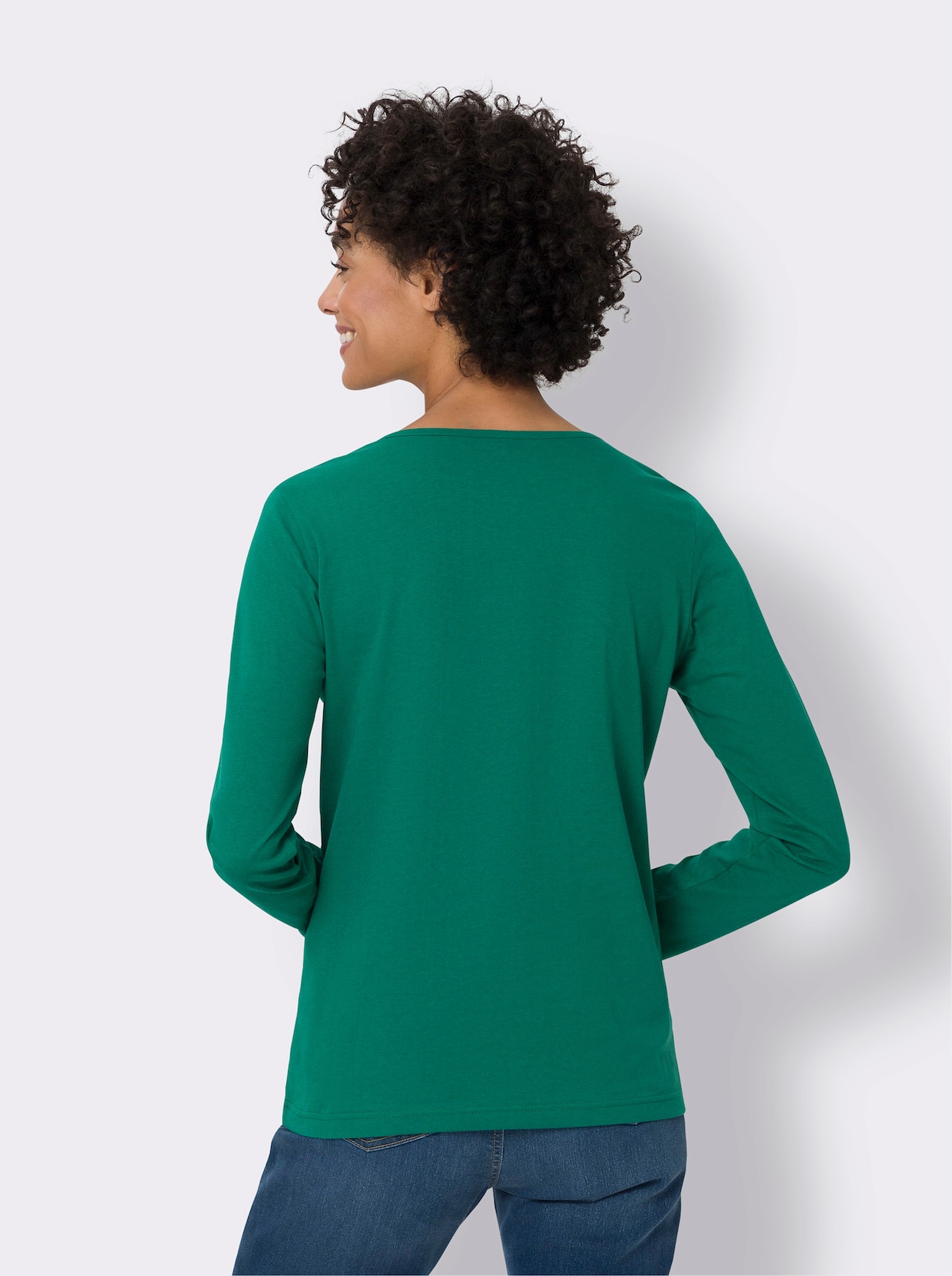 Shirt met lange mouwen - groen