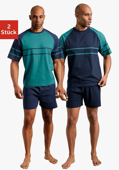 Pyjama - grün, marine
