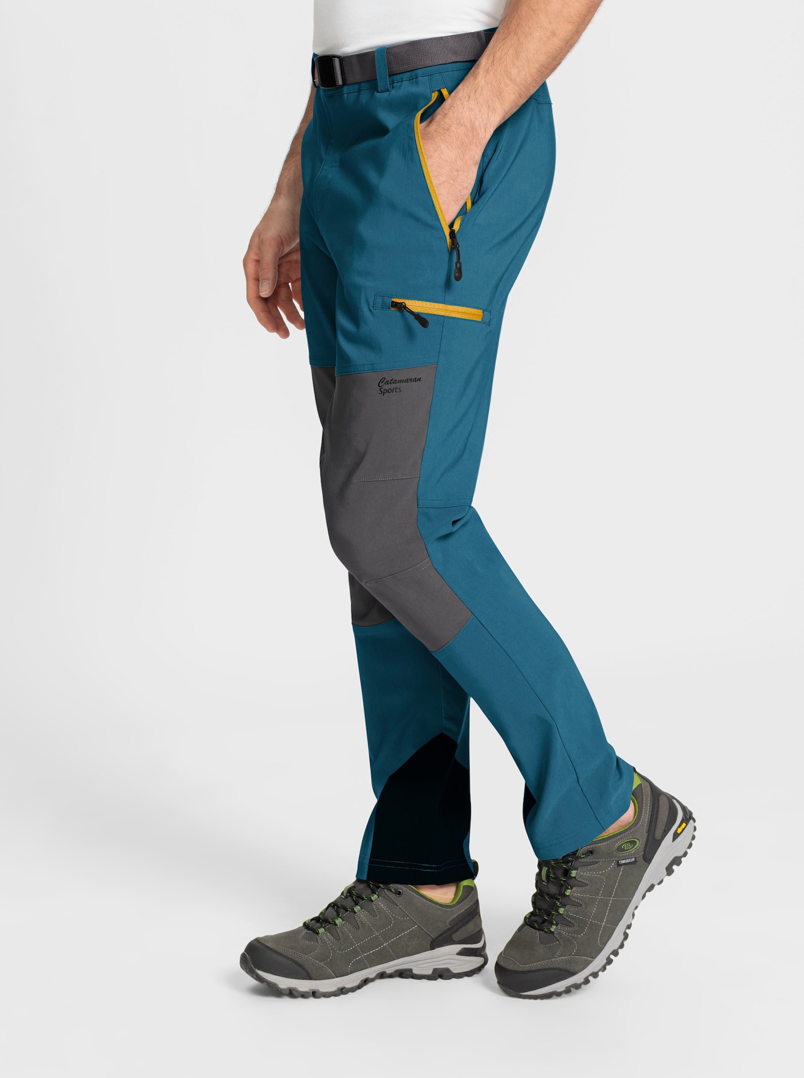 Catamaran Sports Trekkinghose inklusive elastischem Gürtel - topas