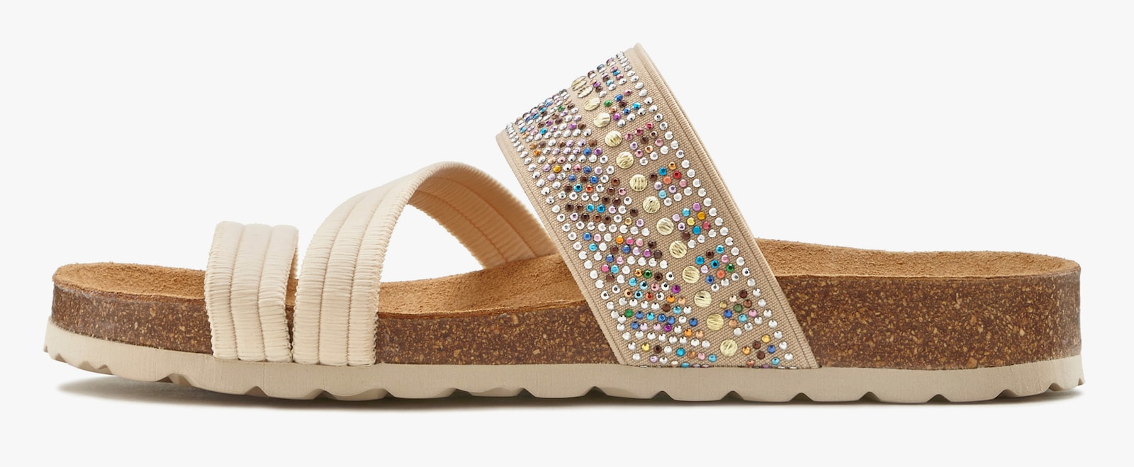 LASCANA Pantolette - beige