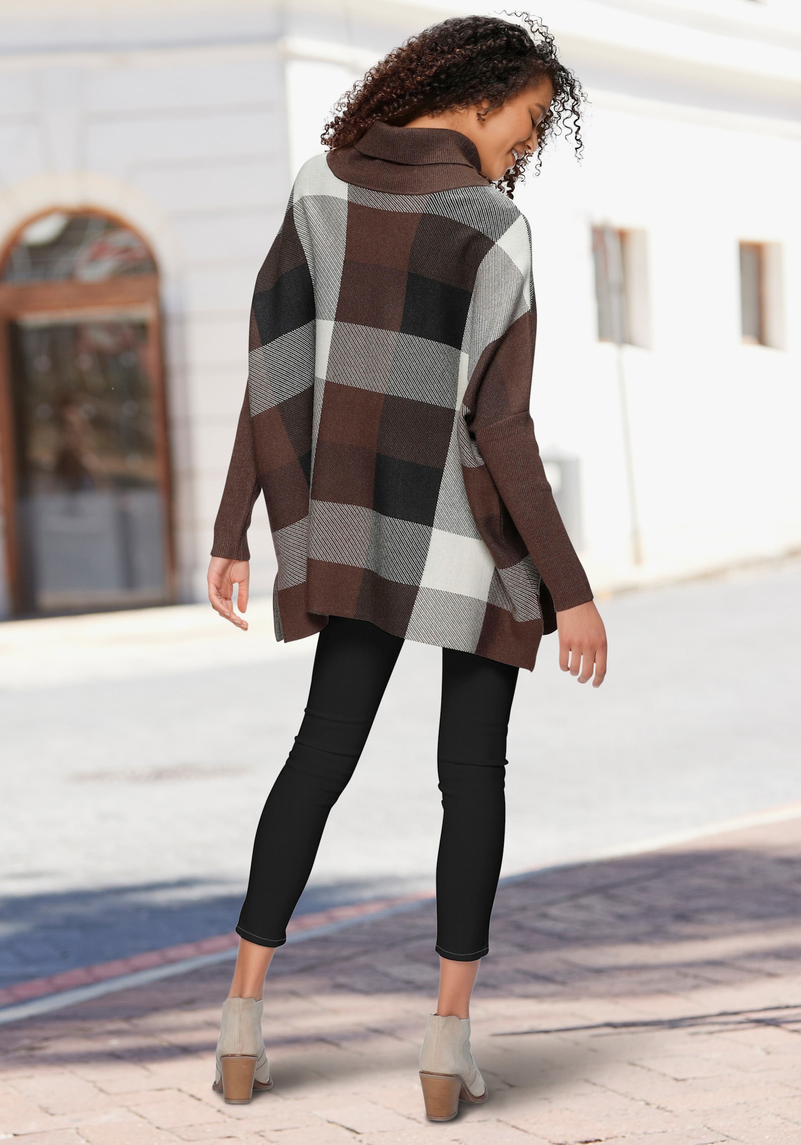 LASCANA 7/8-Jeggings - schwarz