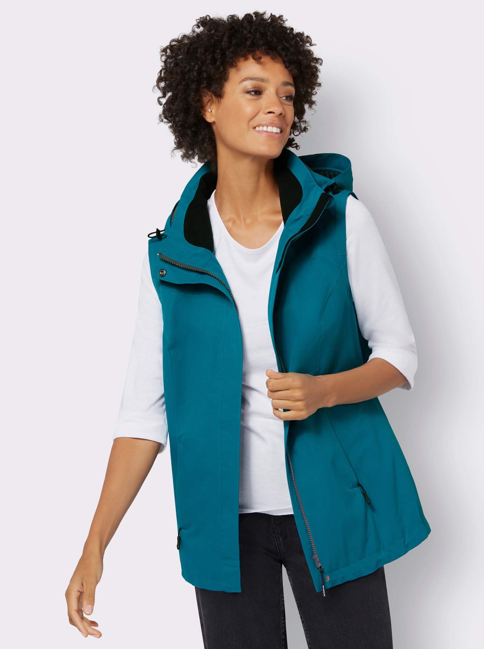 2-in-1-Jacke in Microfaser-Qualität - aquapetrol