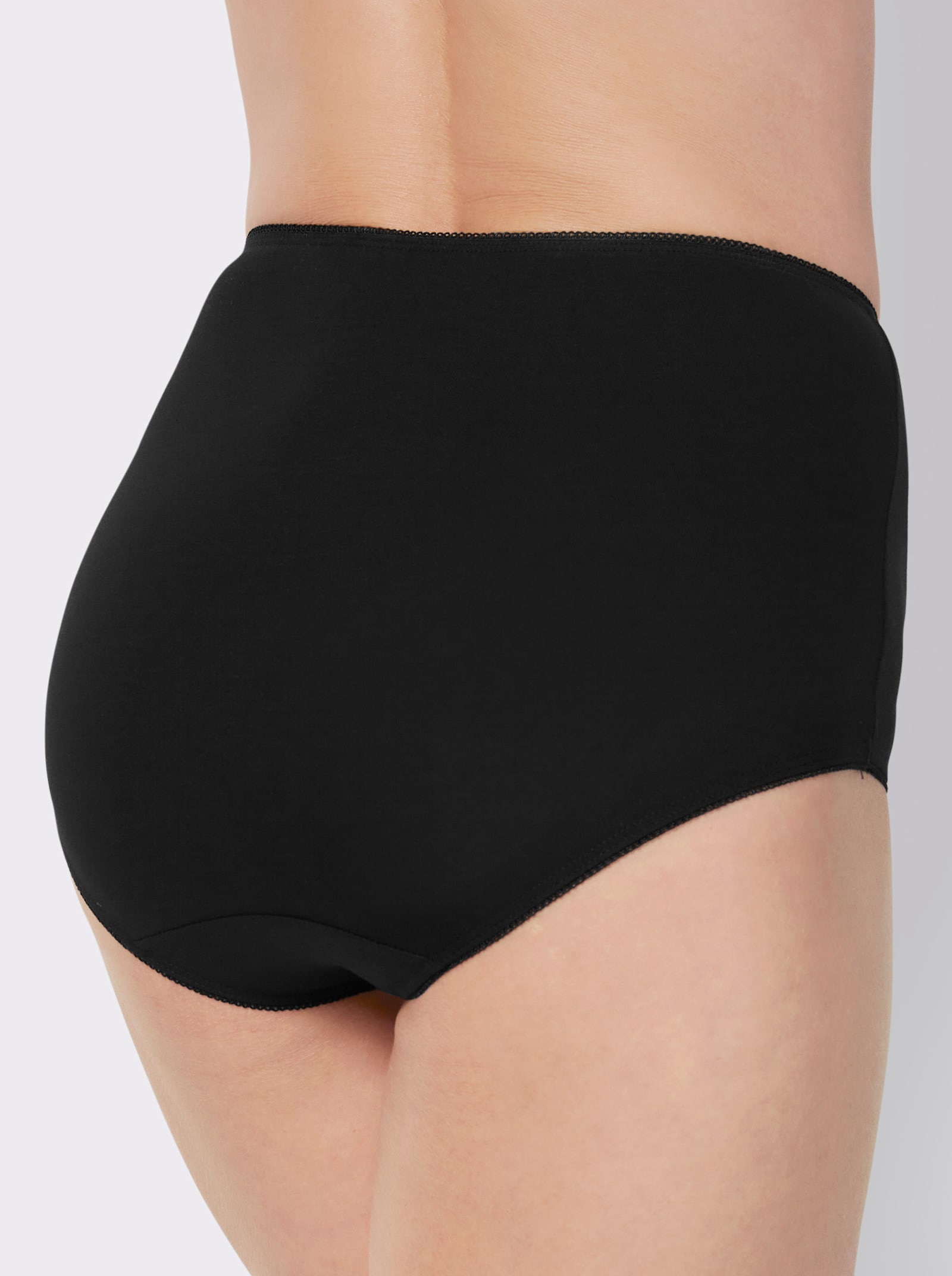 wäschepur Tailleslip met dubbel kruisje - zwart + topaas + marine + bordeaux