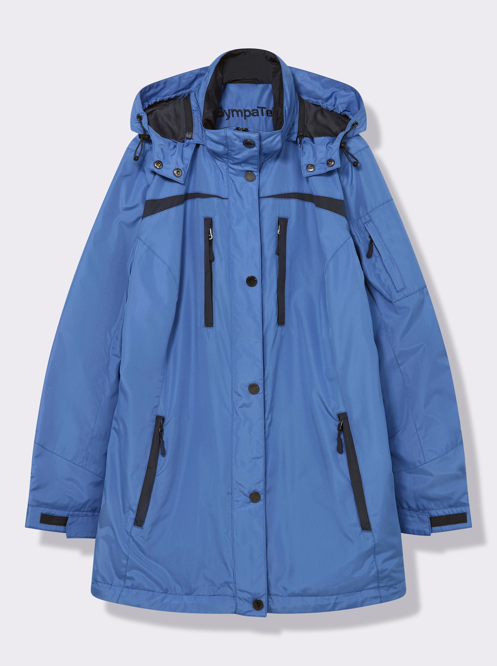 Funktionsjacke wind- und wasserabweisend - mittelblau