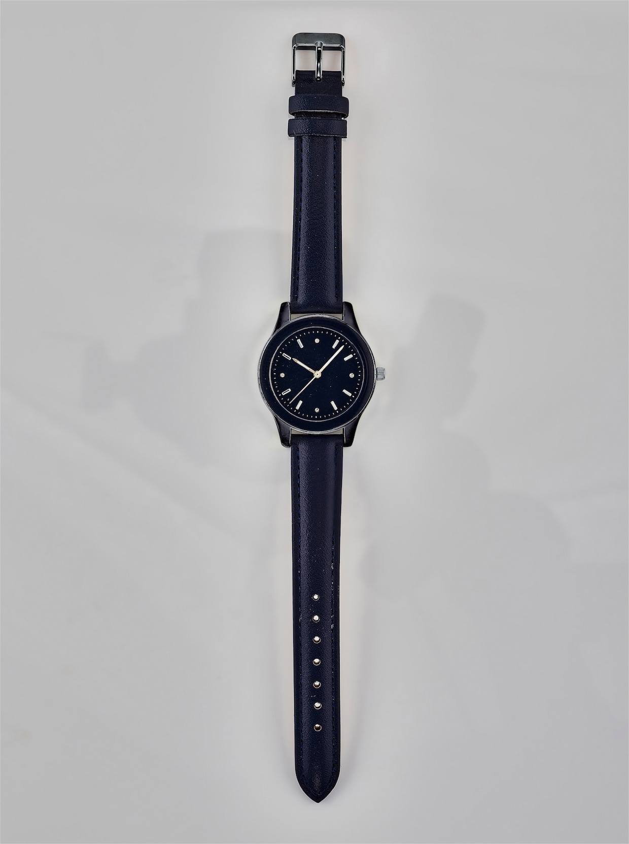 Portemonnee met sjaal en horloge - marine