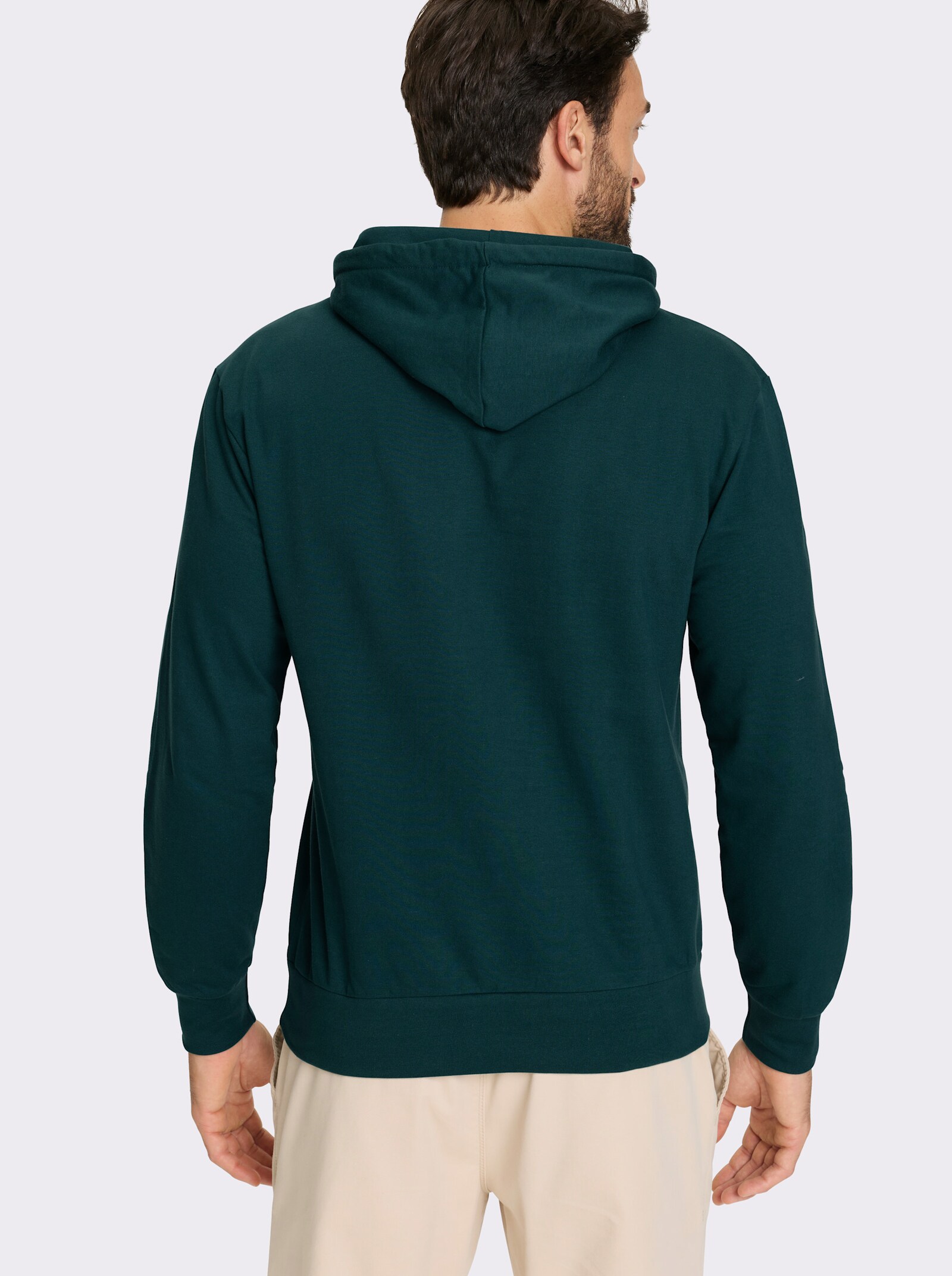 Catamaran Kapuzensweatshirt mit Kängurutasche - petrol