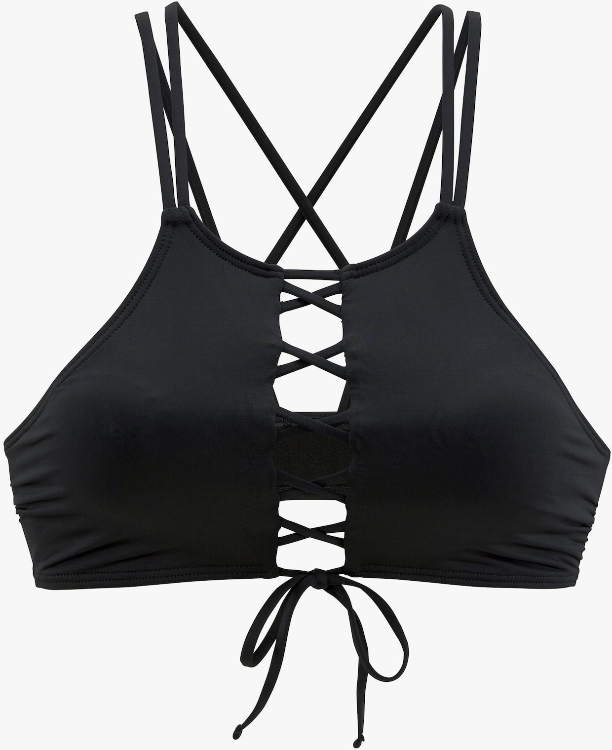 Bench. Bustier-Bikini-Top - schwarz