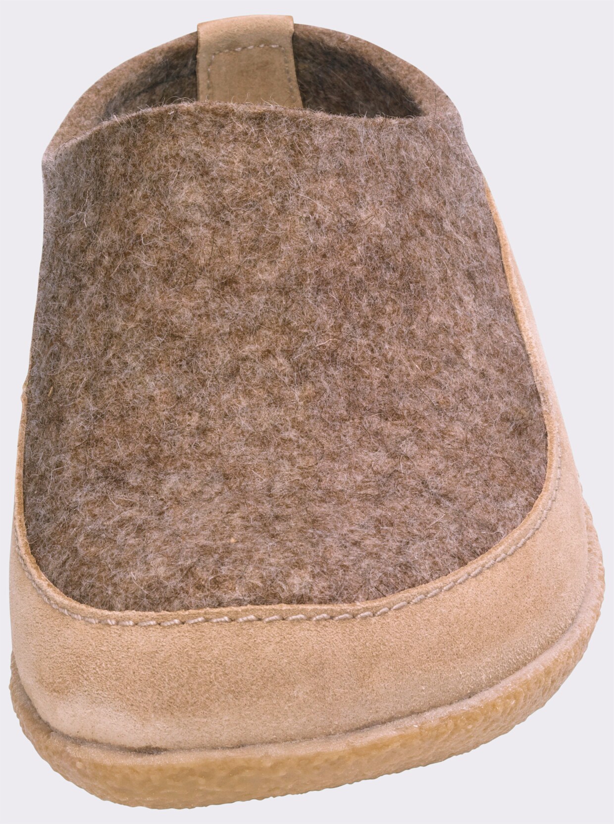 Haflinger Hausschuh - beige