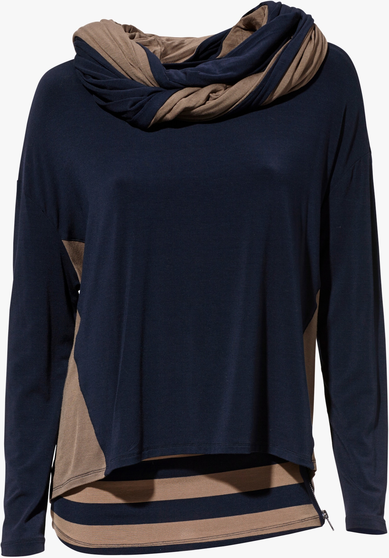 heine Shirt met lange mouwen - marine