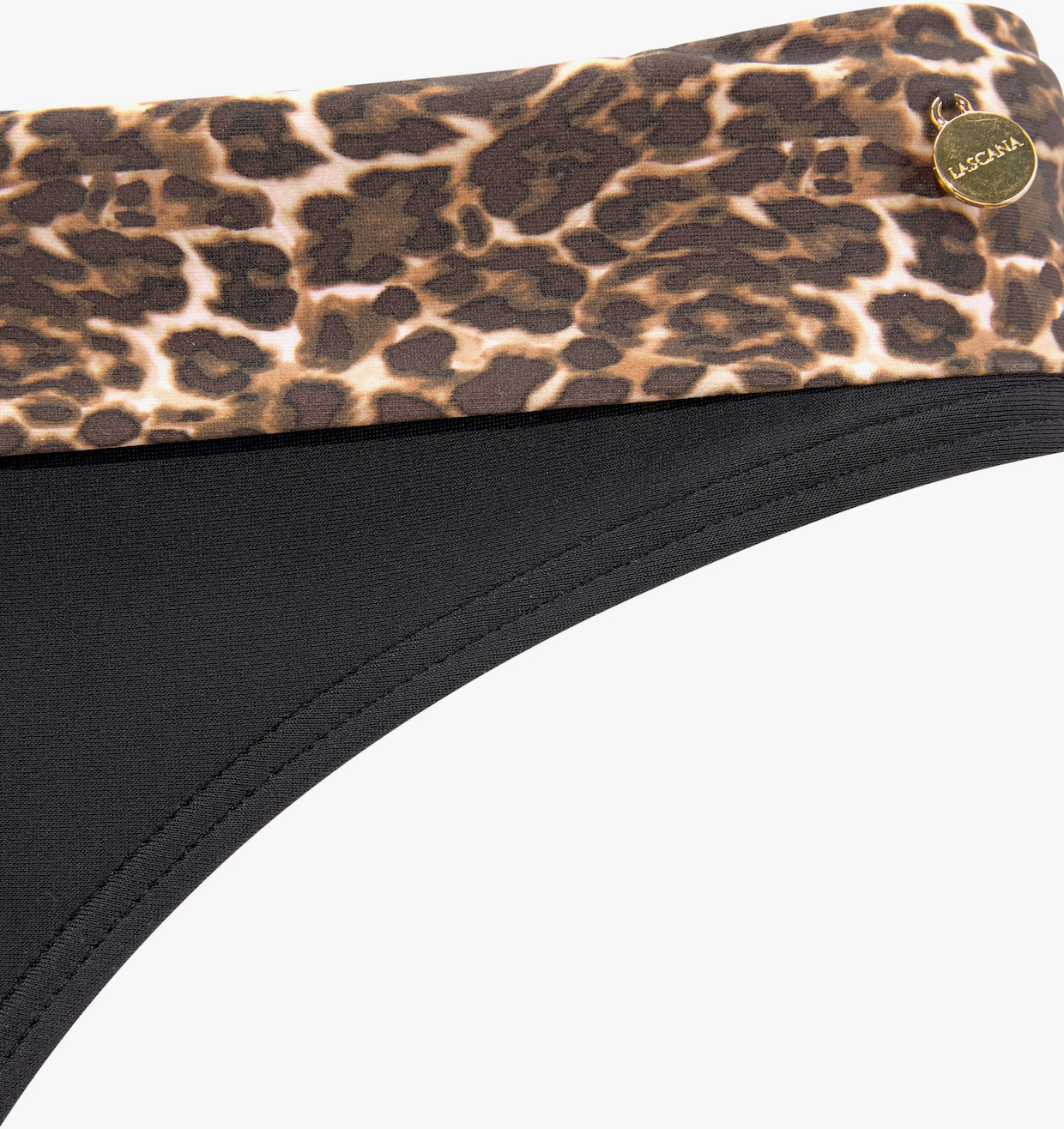 LASCANA Bikinibroekje - zwart/luipaard