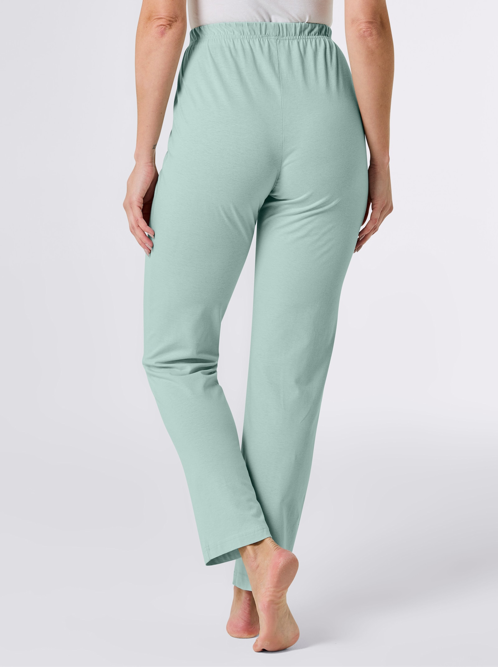 wäschepur Pyjama-Broek - kalkmint